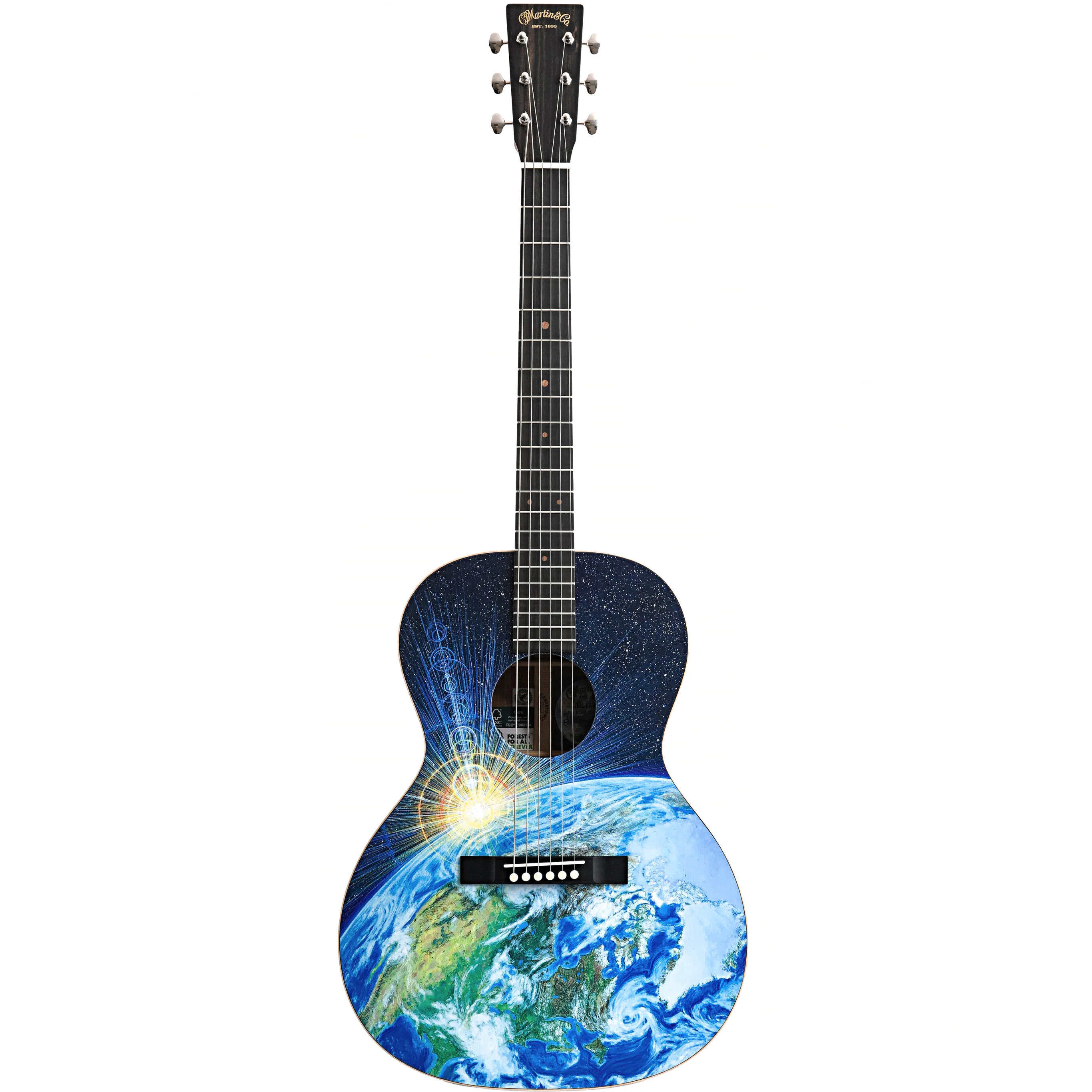 Martin 00L-17 Earth Guitar & Gigbag - Image 14