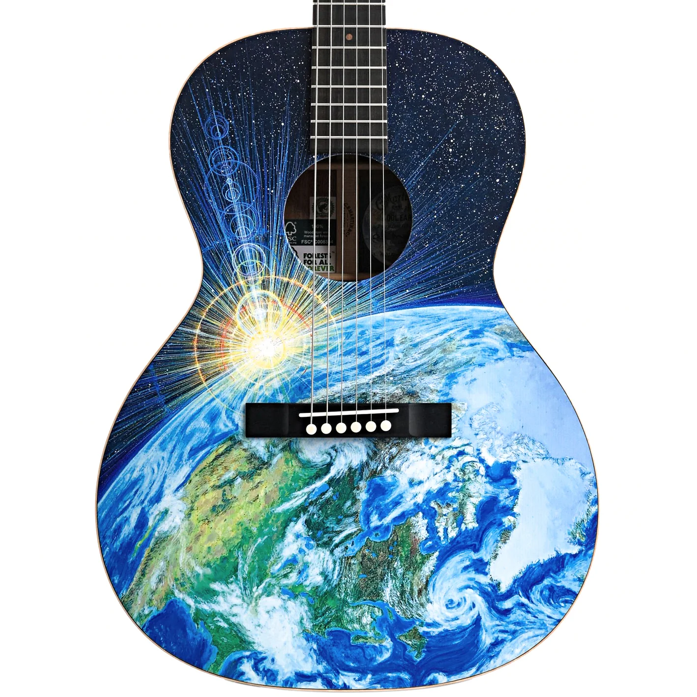 Martin 00L-17 Earth Guitar & Gigbag - Image 2