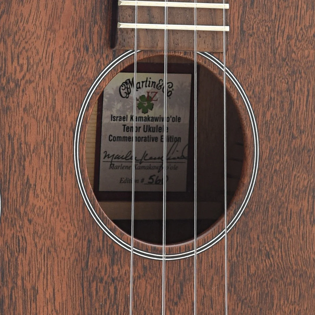 Martin 1T Iz Tenor Ukulele & Case, Israel Kamakawiwo'ole Commemorative Model - Image 5