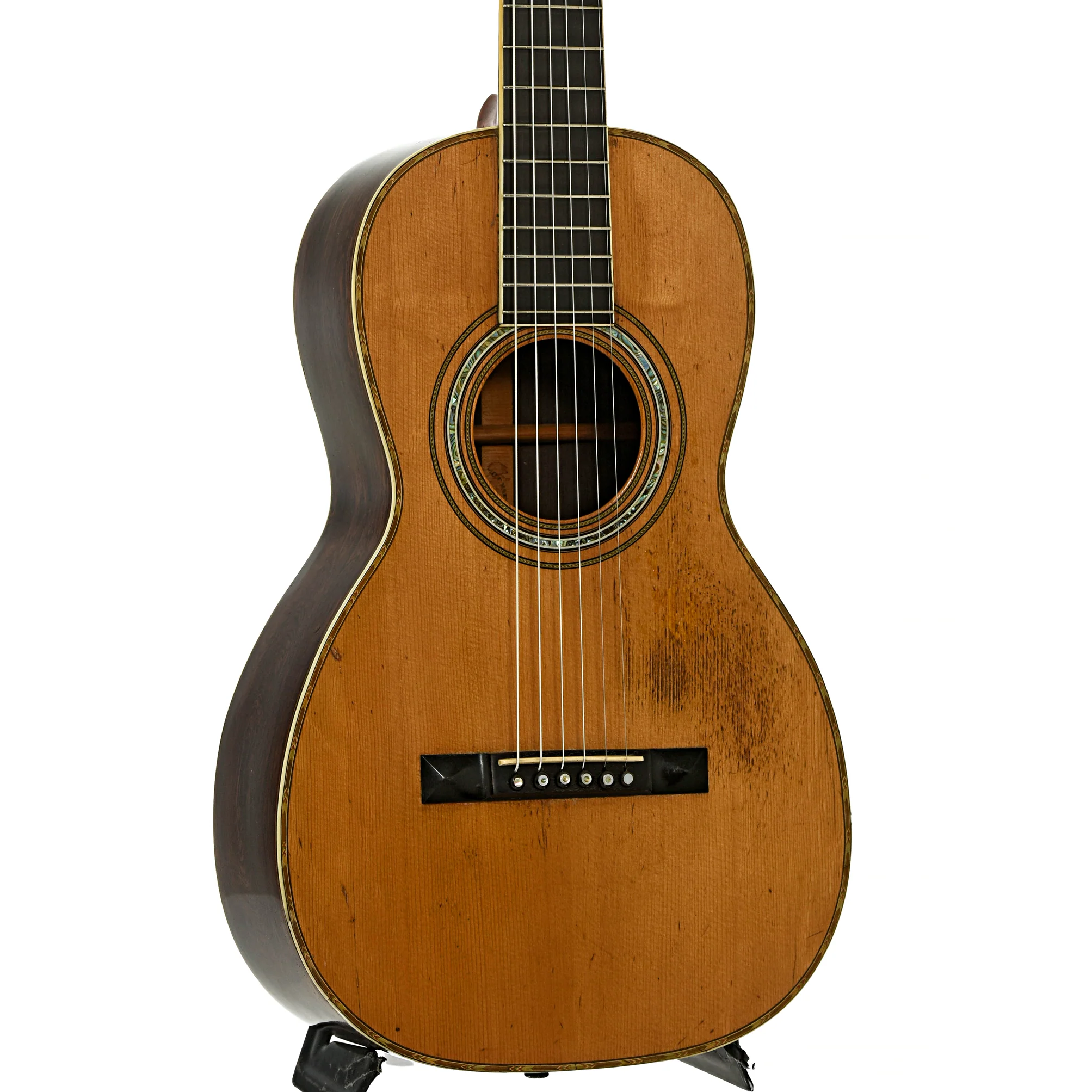 Martin 2-27 Parlor Acoustic Guitar (1850's) - Image 4