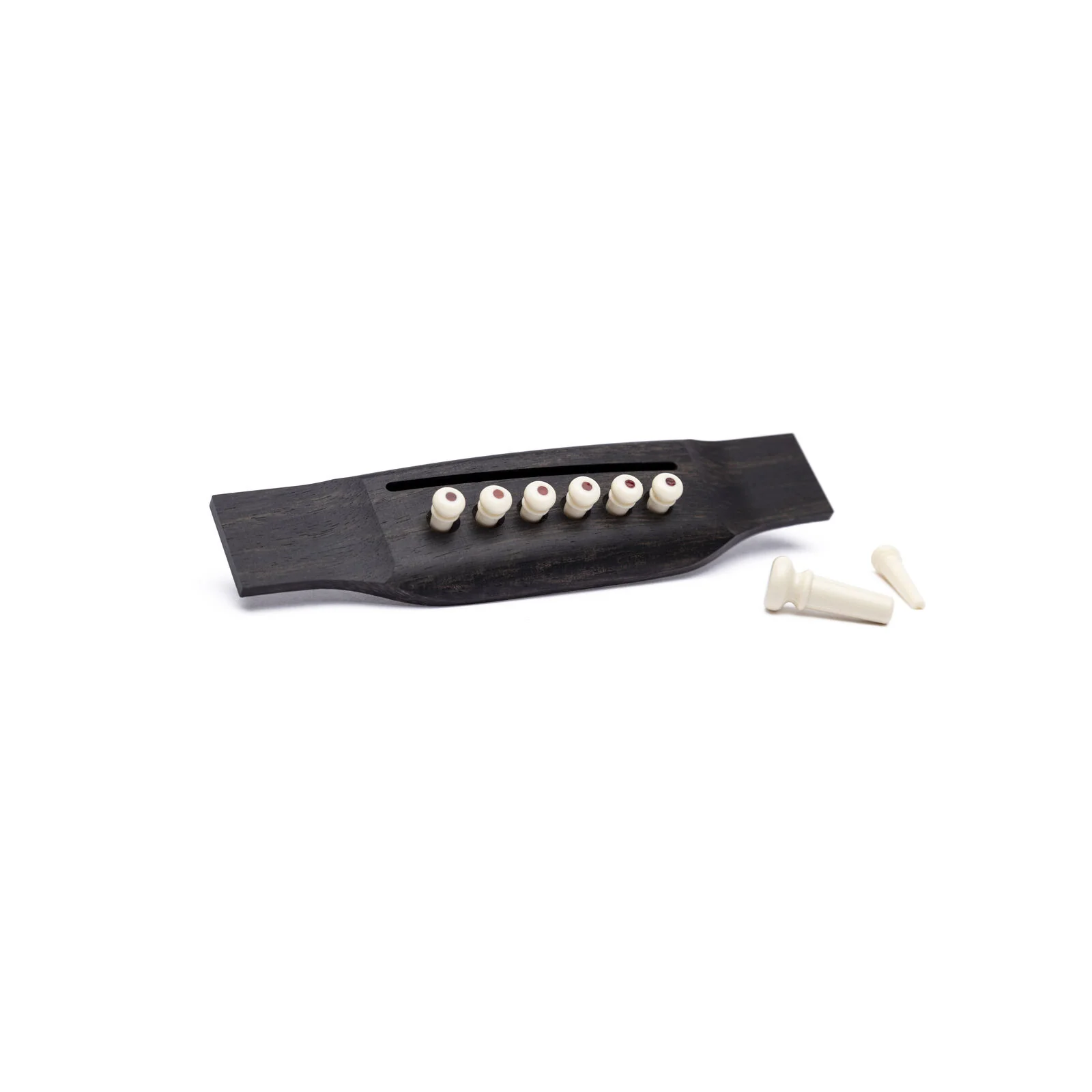 Martin Bridge Pin Set, White with Tortoise Dot - Image 2