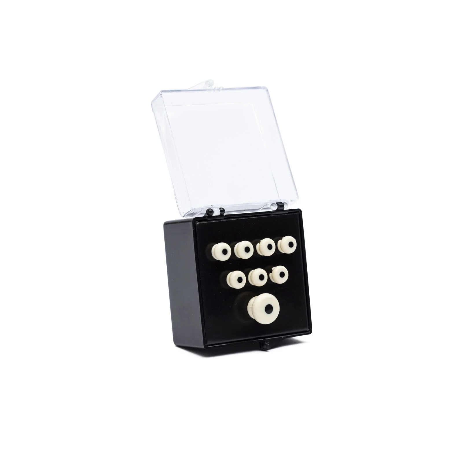 Martin Bridge Pin Set, White with Black Dot - Image 2
