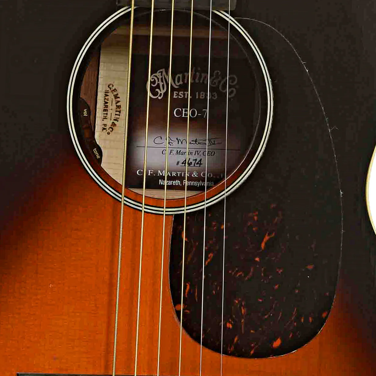 Martin CEO-7 Acoustic Guitar (2022) - Image 6