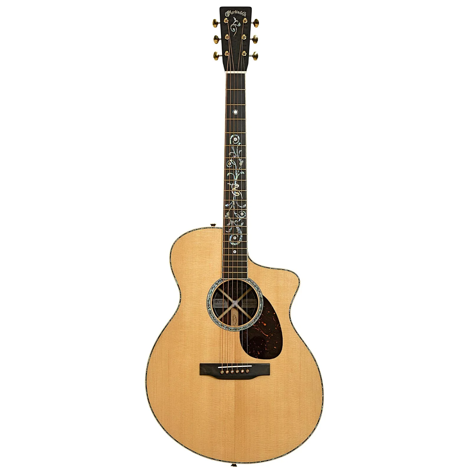 Martin Custom Shop CS-SC-2022 Acoustic-Electric Guitar (2022) - Image 14