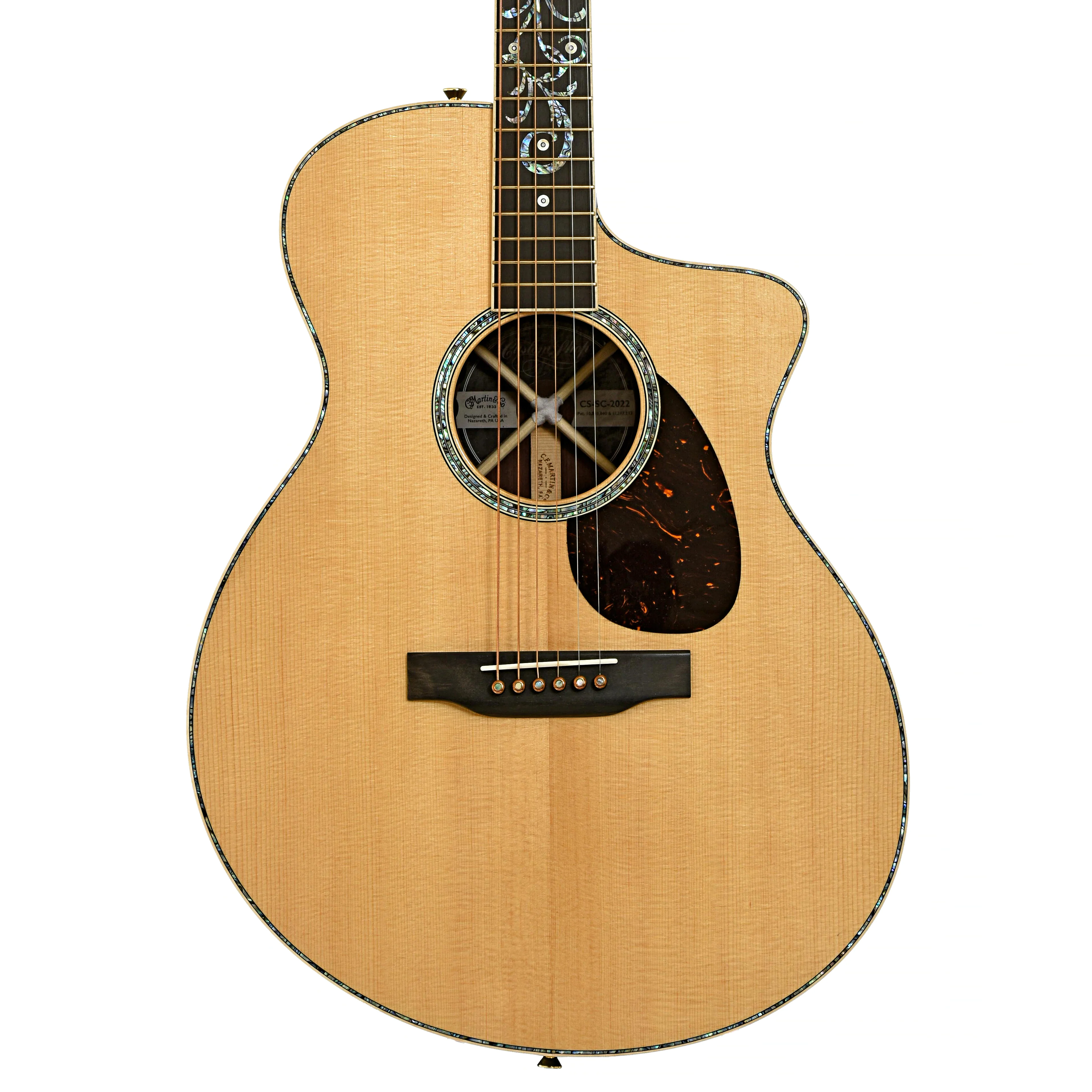 Martin Custom Shop CS-SC-2022 Acoustic-Electric Guitar (2022) - Image 2