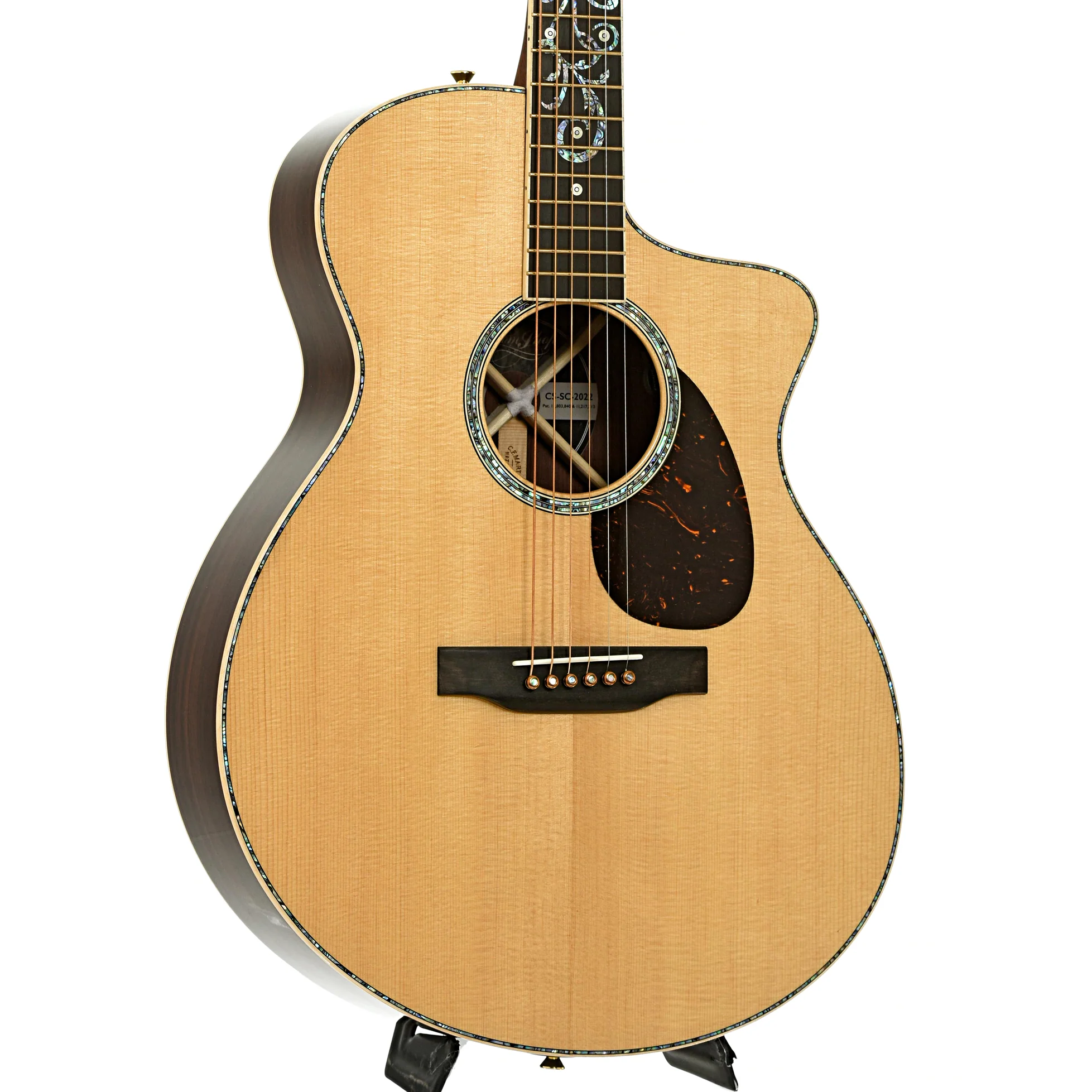 Martin Custom Shop CS-SC-2022 Acoustic-Electric Guitar (2022) - Image 4
