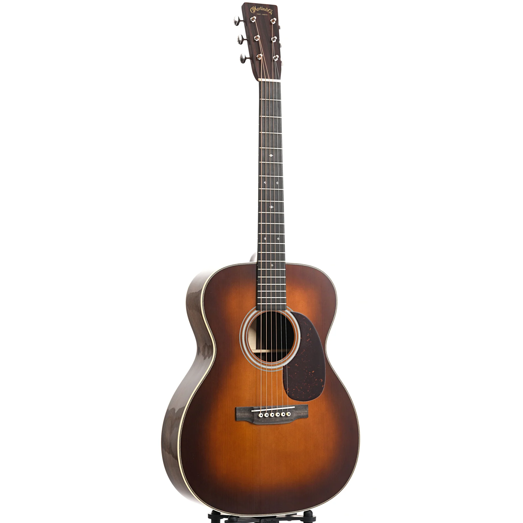 Martin Custom 000-28 Authentic 1937 Guitar & Case, Ambertone - Image 6