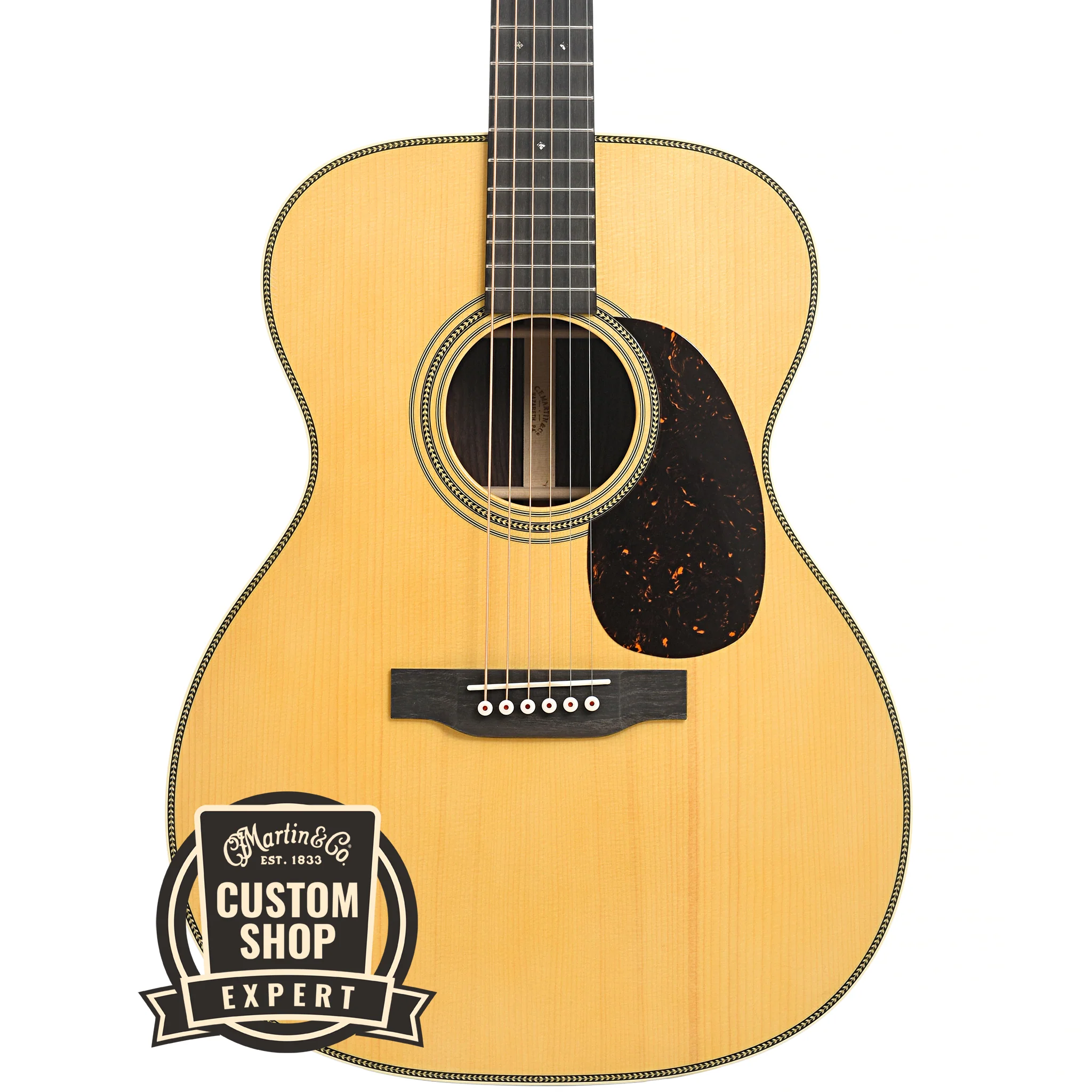 Martin Custom 28-Style 000 Guitar & Case, Wild Grain Rosewood & Adirondack Spruce, #2 of 2 - Image 2