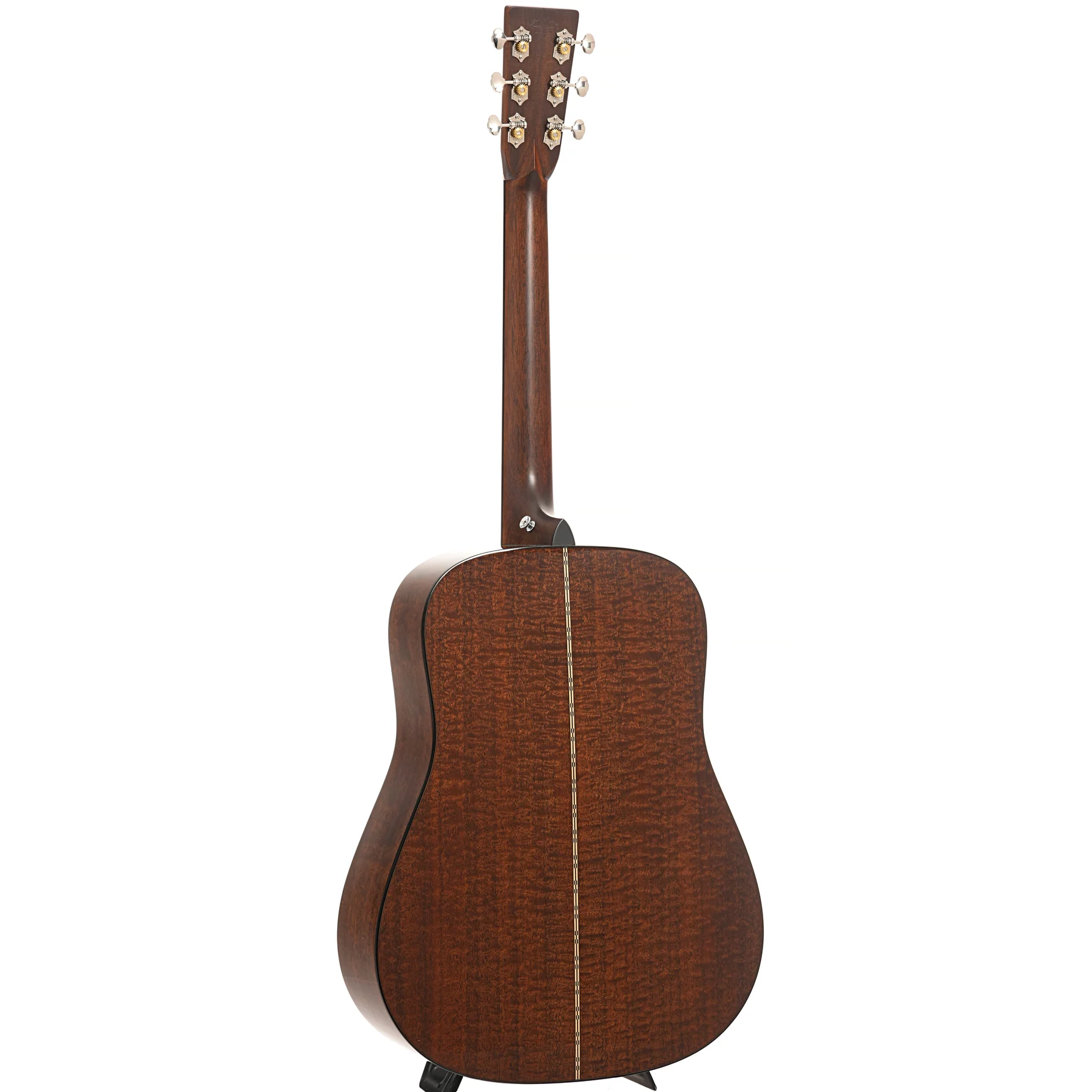 Martin Custom 28-Style Dreadnought Guitar with Pickup & Case - Quilted Sapele & Adirondack Spruce - #2 of 2 - Image 12