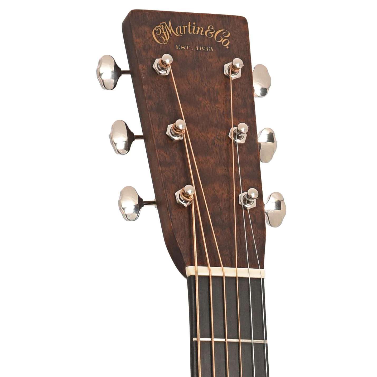 Martin Custom 28-Style Dreadnought Guitar with Pickup & Case - Quilted Sapele & Adirondack Spruce - #2 of 2 - Image 8