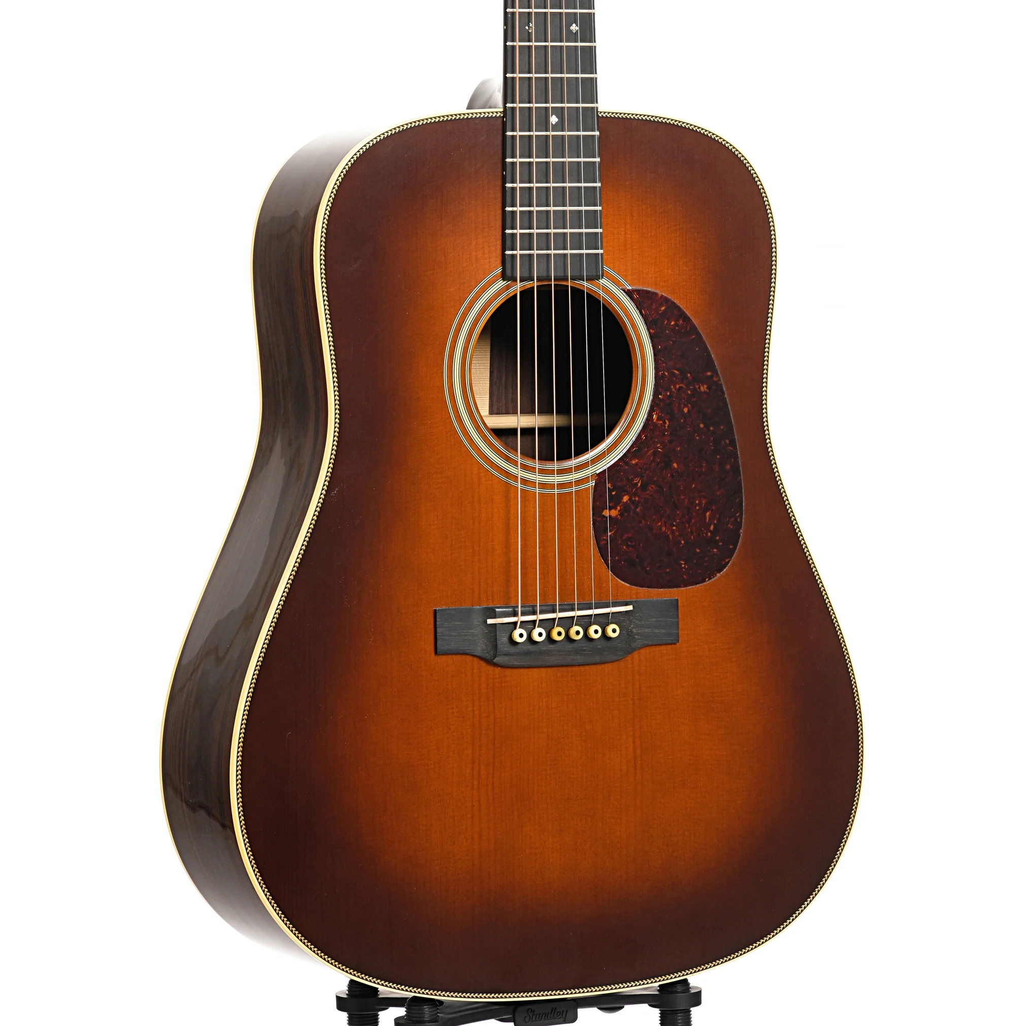 Martin Custom Shop D-28 Authentic 1937 Guitar & Case, Aged Ambertone - Image 6