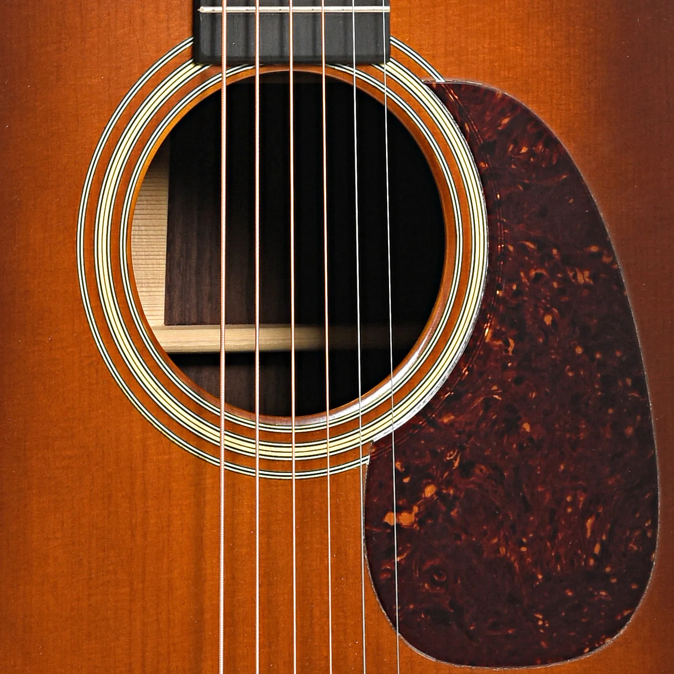 Martin Custom Shop D-28 Authentic 1937 Guitar & Case, Aged Ambertone - Image 8