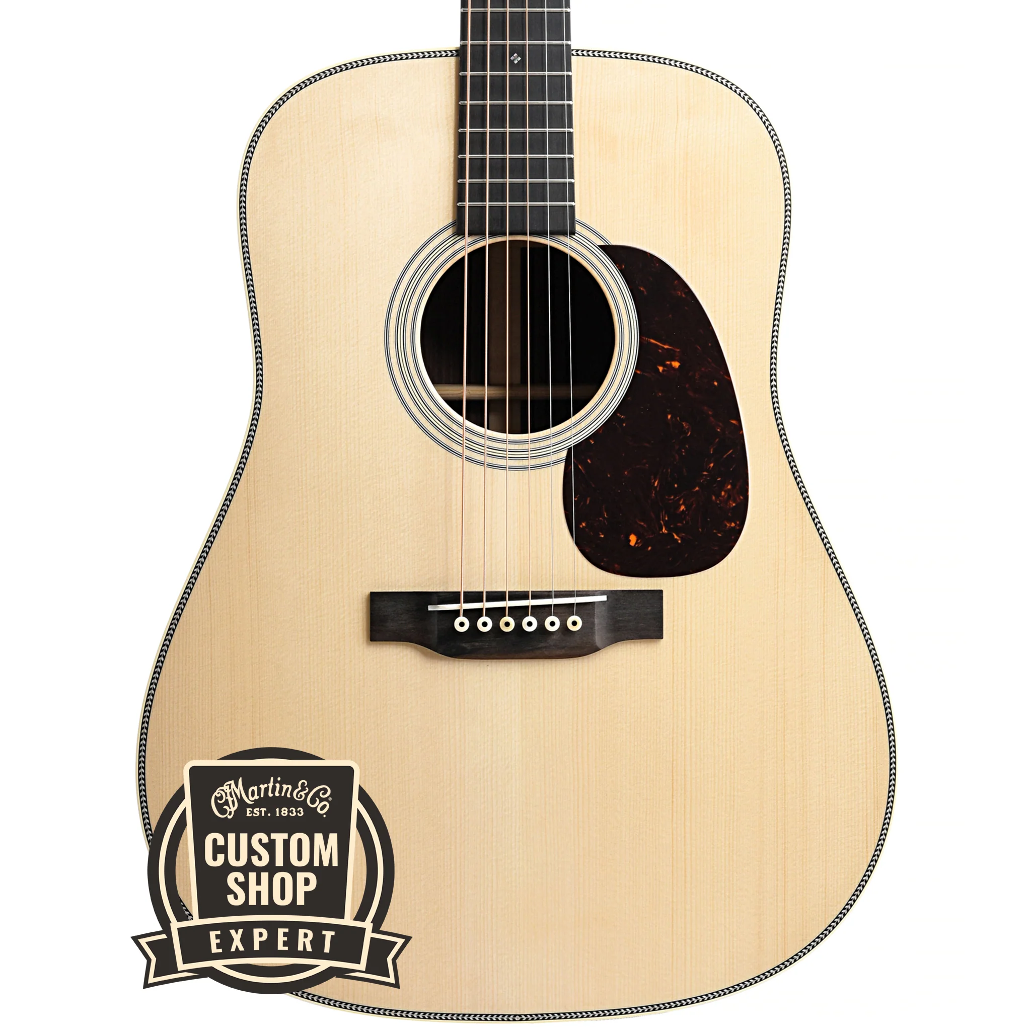 Martin Custom Shop D-28 Authentic 1937 Guitar & Case, Natural Top - Image 2