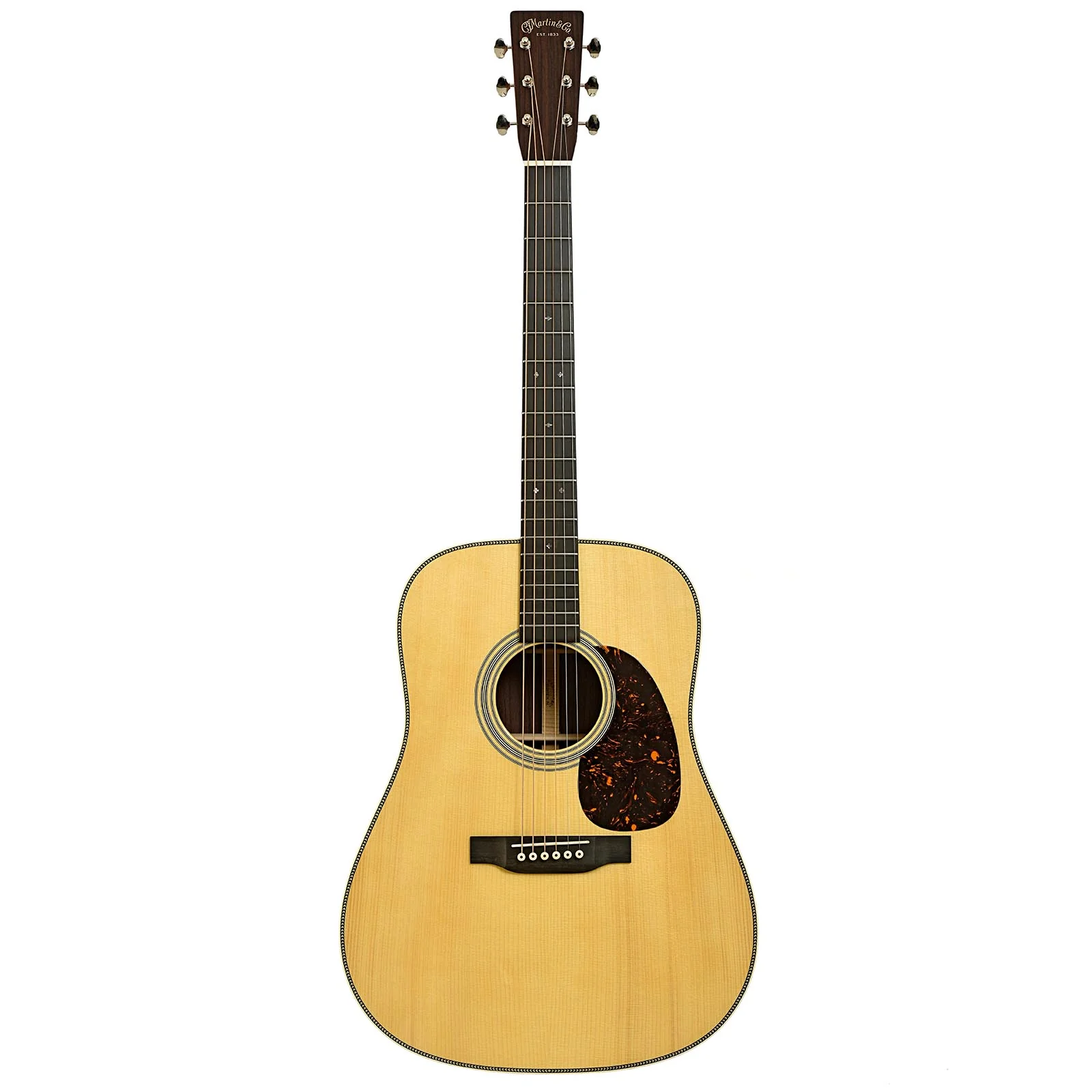 Martin Custom 28 Style Dreadnought Guitar & Case, Adirondack Top - Image 14