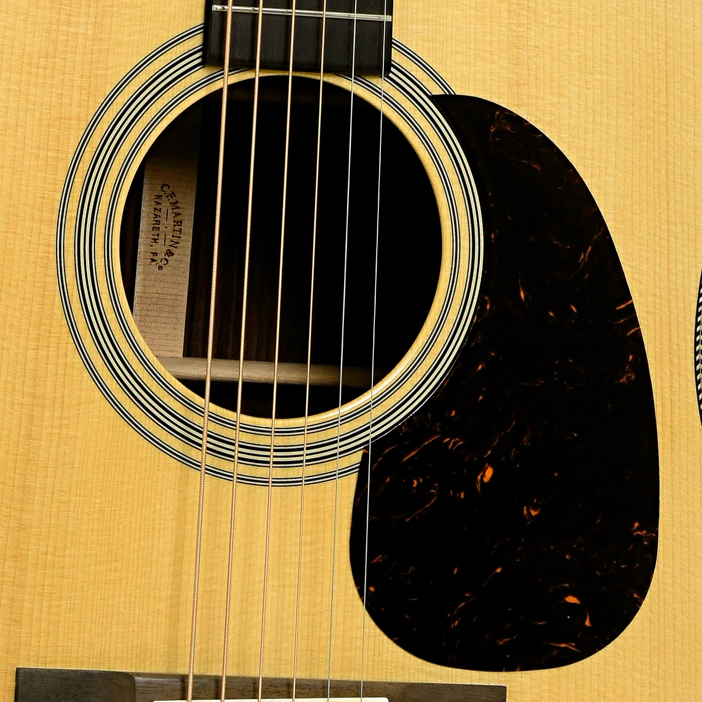 Martin Custom Short Scale 28 Style Dreadnought Guitar & Case, Adirondack Top - Image 6
