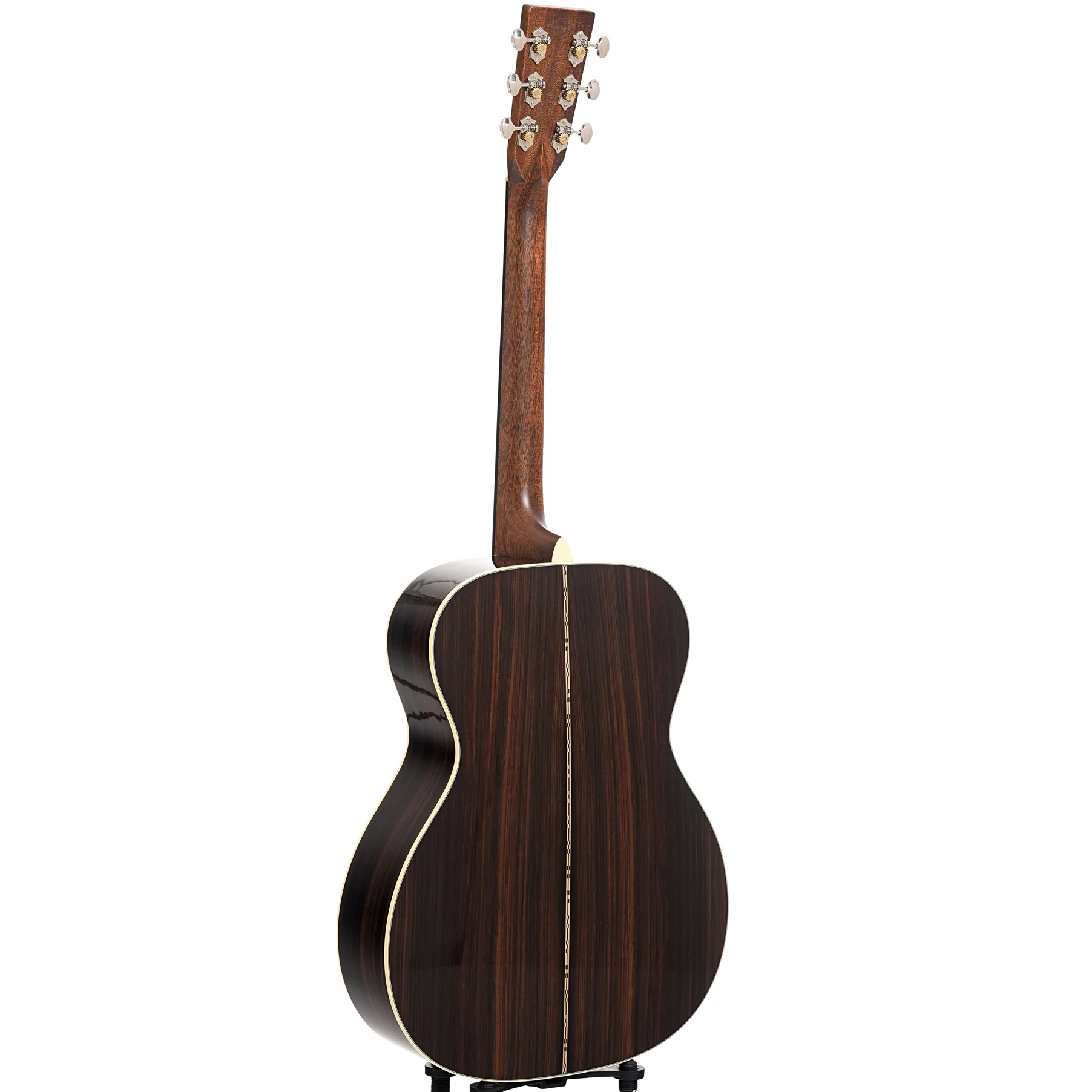 Martin Custom Herringbone 28-Style OM Guitar & Case, Thinner Adirondack Top - Image 12