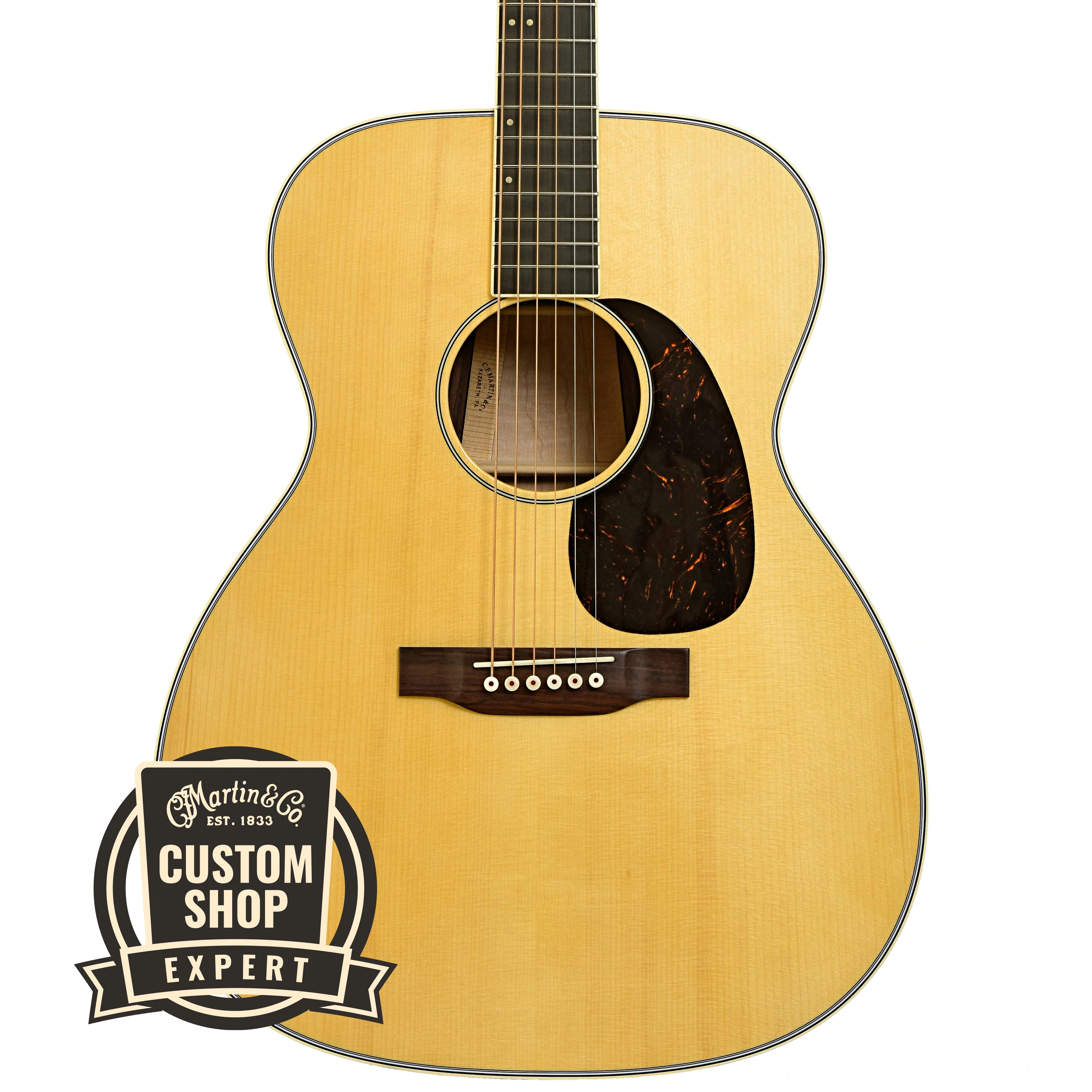 Martin Custom M-Body Rosewood & Maple Guitar & Case - Image 2