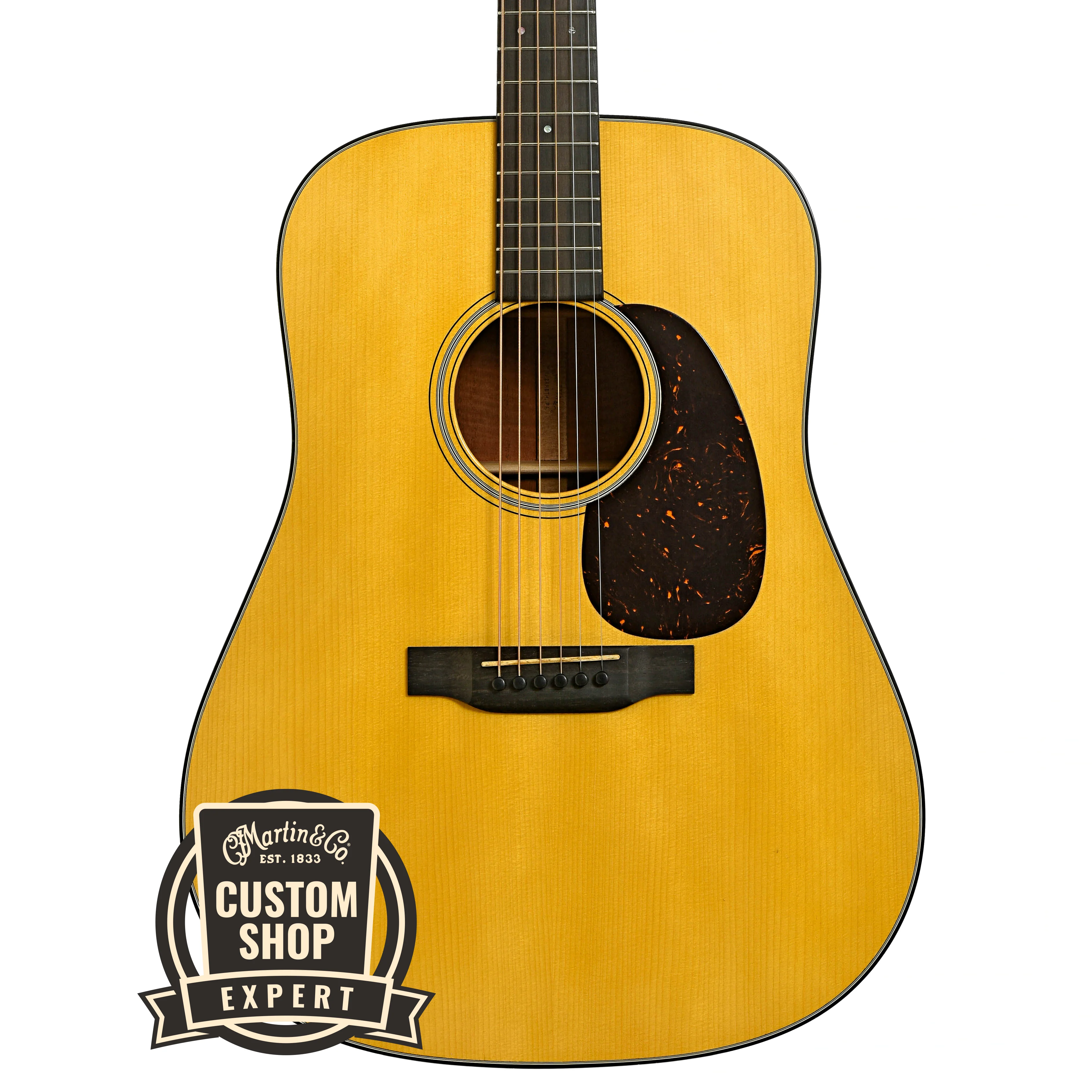Martin Custom Mahogany Aged Dreadnought Guitar & Case - Image 2