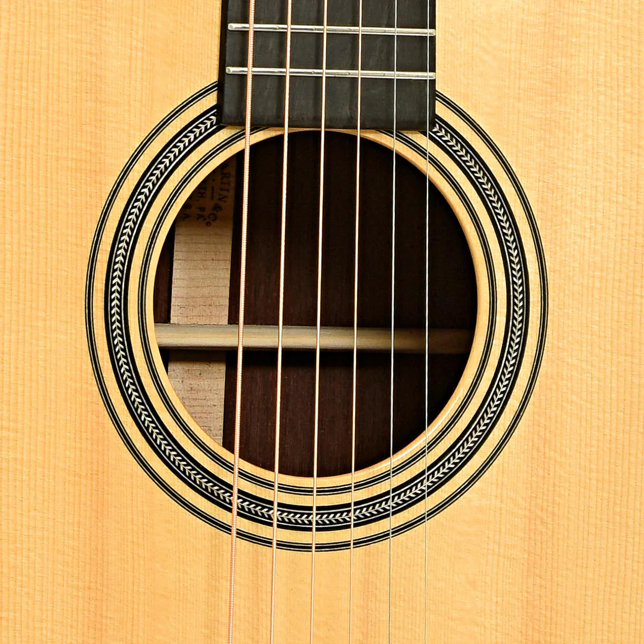 Martin Custom Shop 00-28S Madagascar Acoustic Guitar (2012) - Image 6