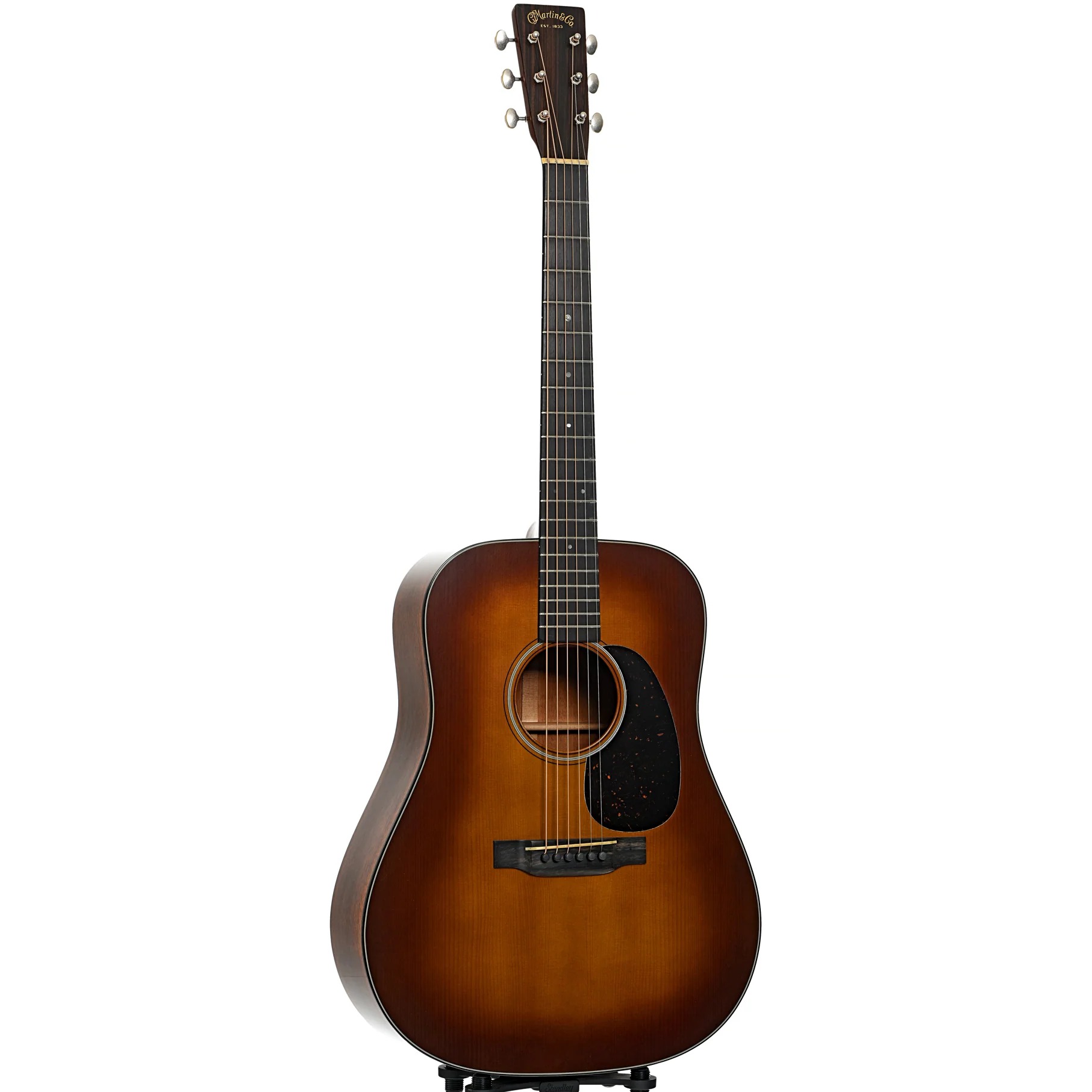 Martin Custom Shop D-18 Authentic 1937 Guitar & Case, Aged Ambertone - Image 3