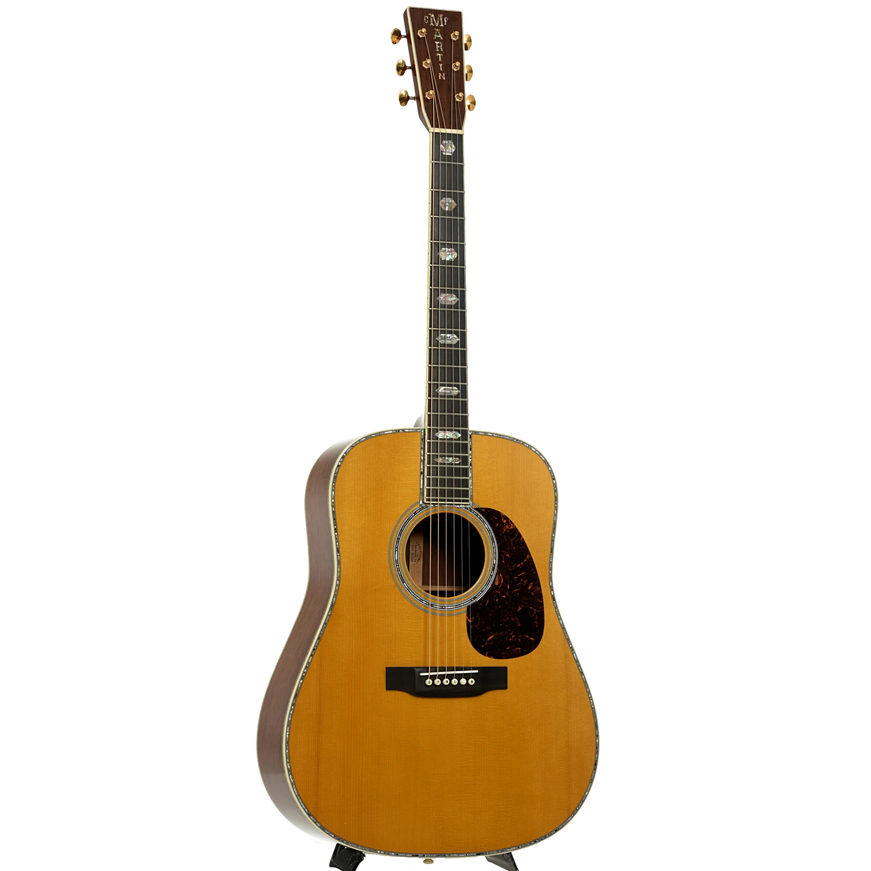 Martin Custom Shop D-45 Madagascar Acoustic Guitar (2016) - Image 3
