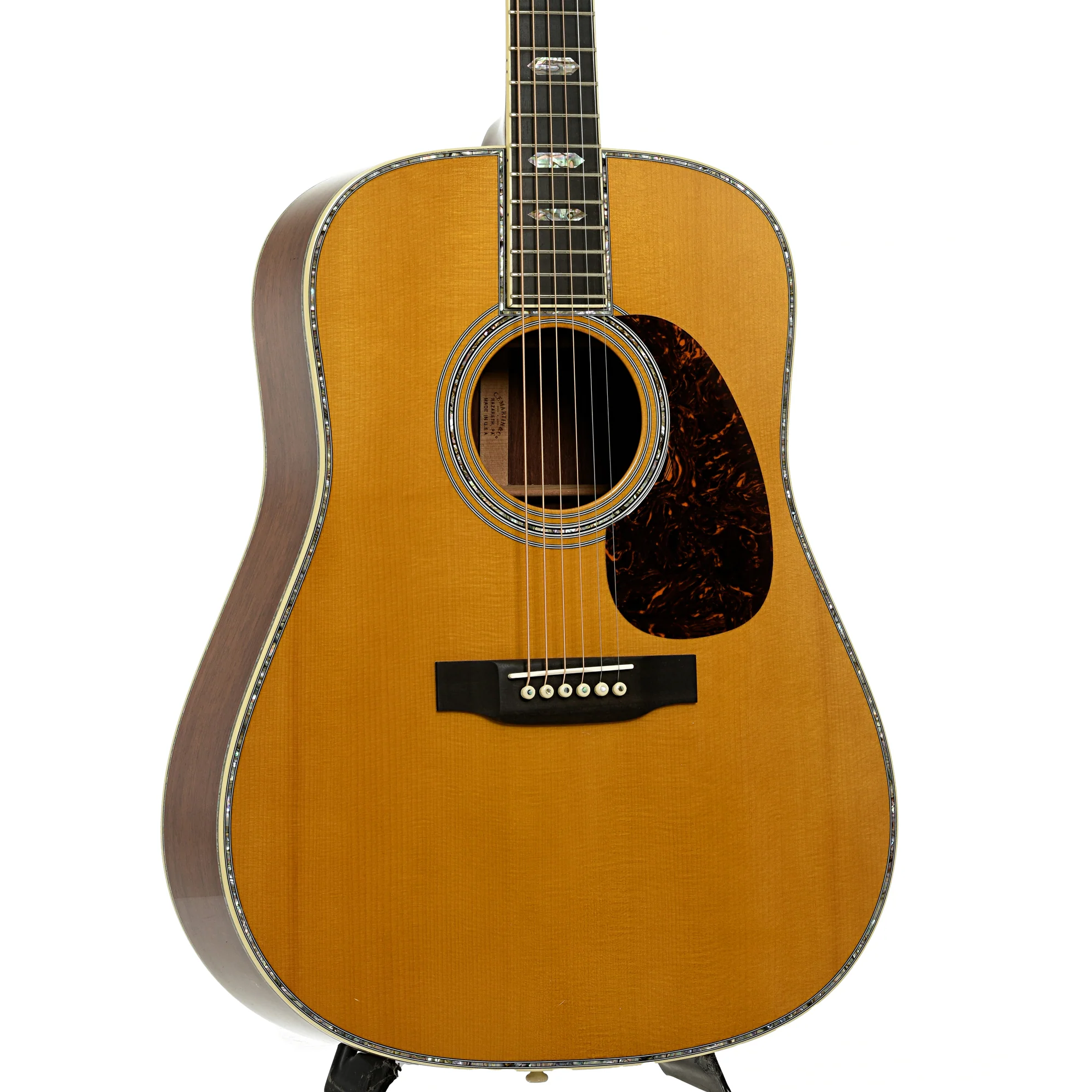Martin Custom Shop D-45 Madagascar Acoustic Guitar (2016) - Image 4