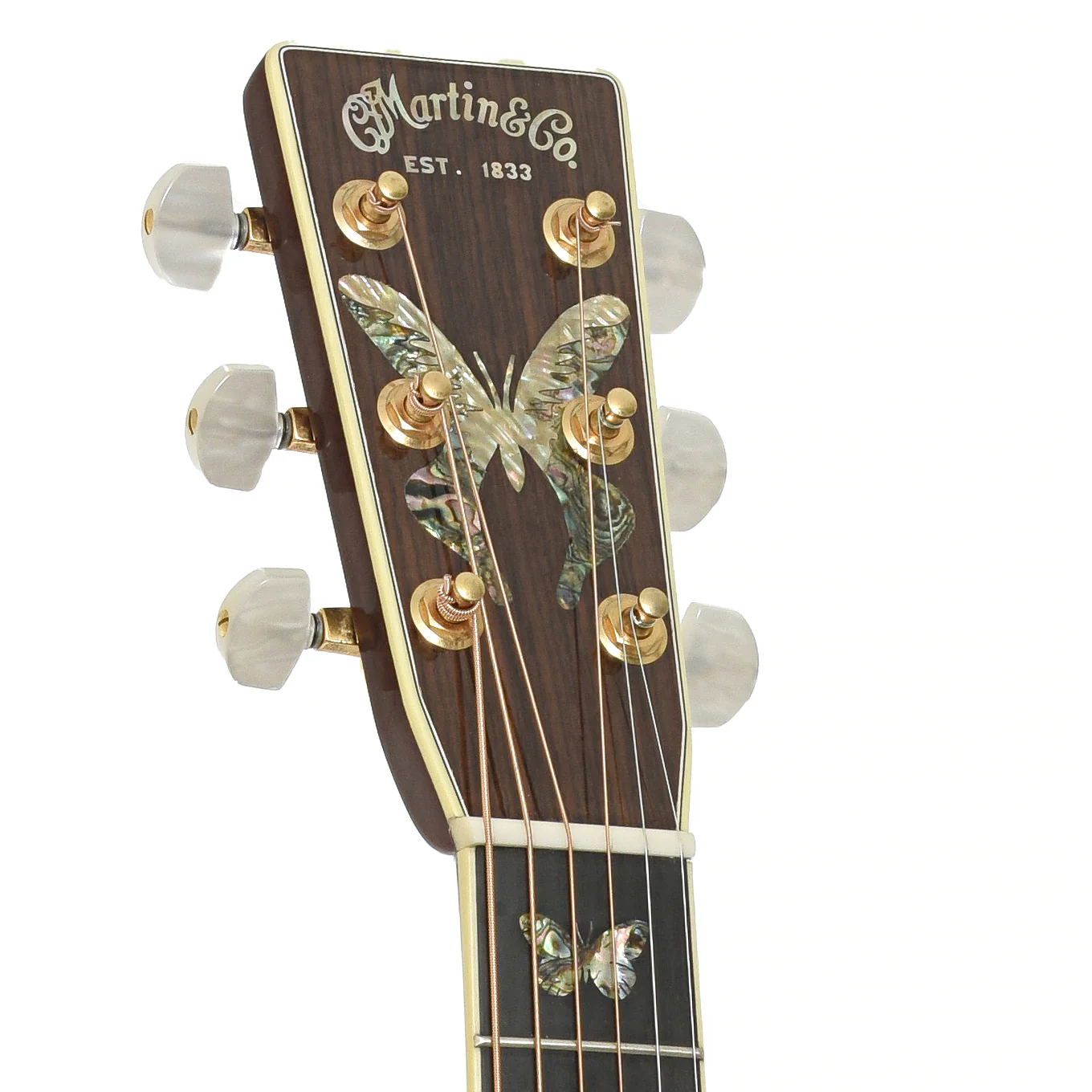 Martin D-45VR Custom Dreadnought Acoustic Guitar (1999) - Image 8