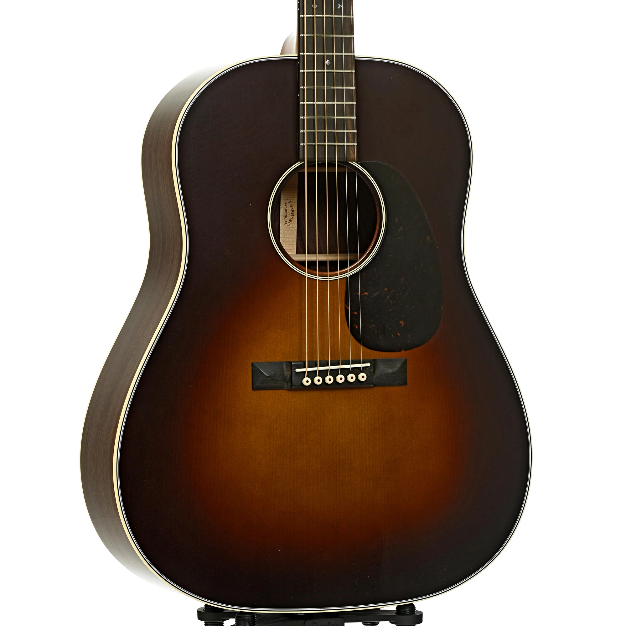 Martin Custom Slope Shoulder Burst Dreadnought Guitar & Case 2 of 2 - Image 4