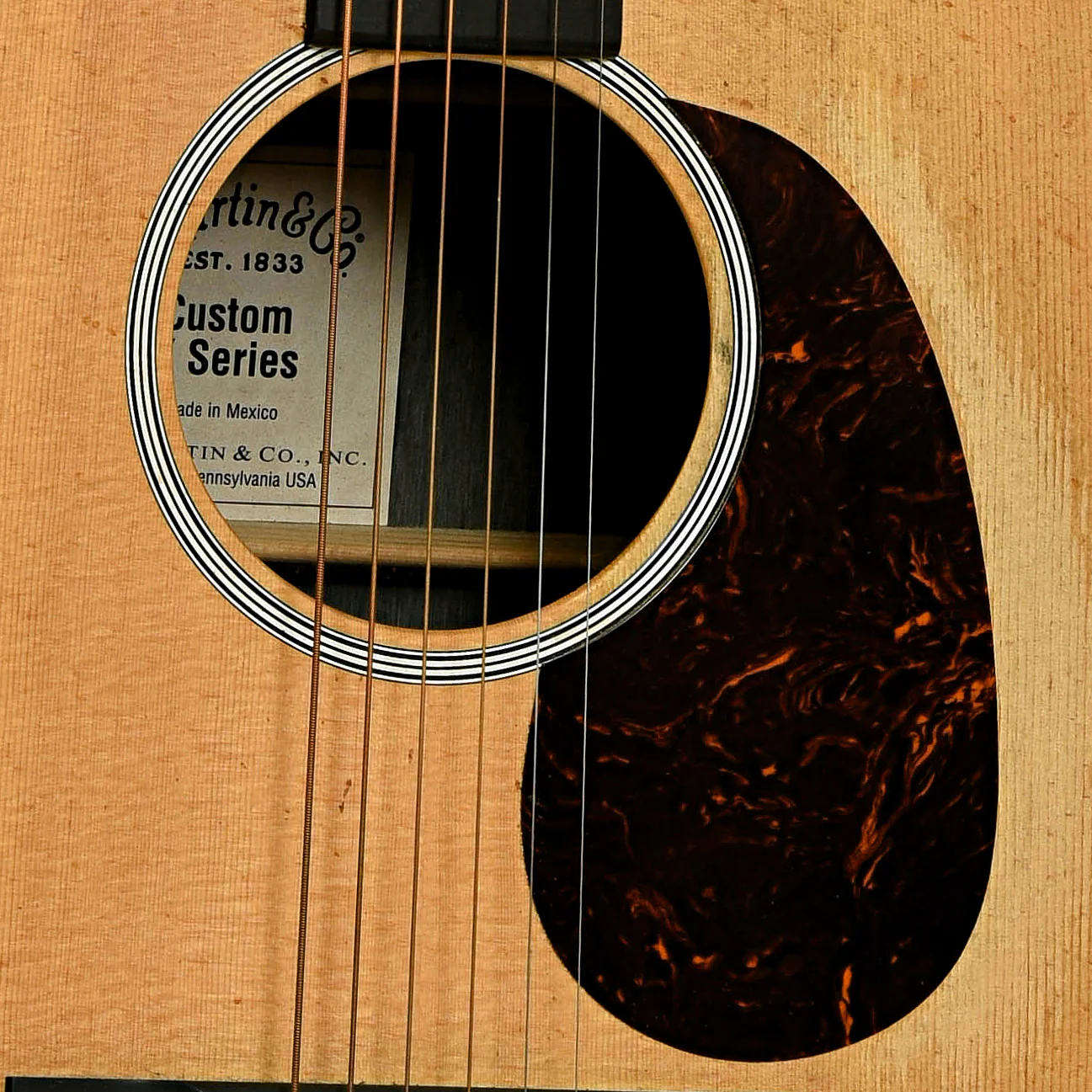 Martin Custom X-Series Acoustic Guitar (2012) - Image 6