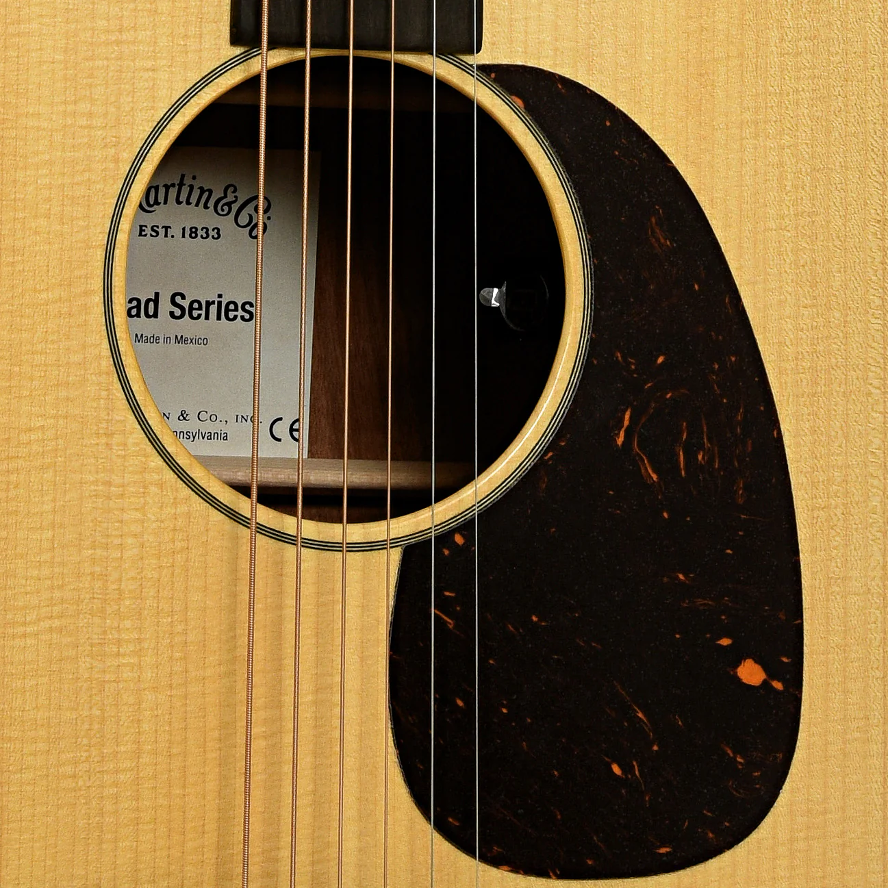 Martin D-10E Retro Road Series Acoustic Guitar & Gigbag - Image 6