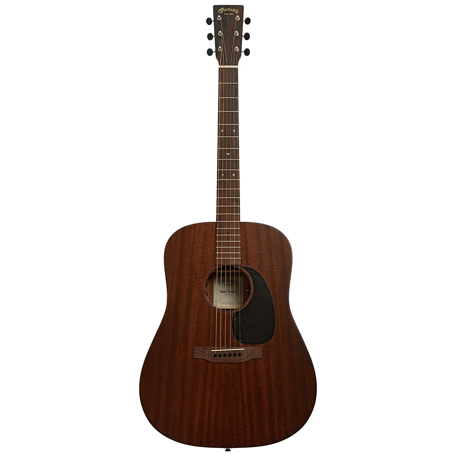 Martin D-10E Retro Sapele Road Series Acoustic Guitar & Gigbag - Image 14