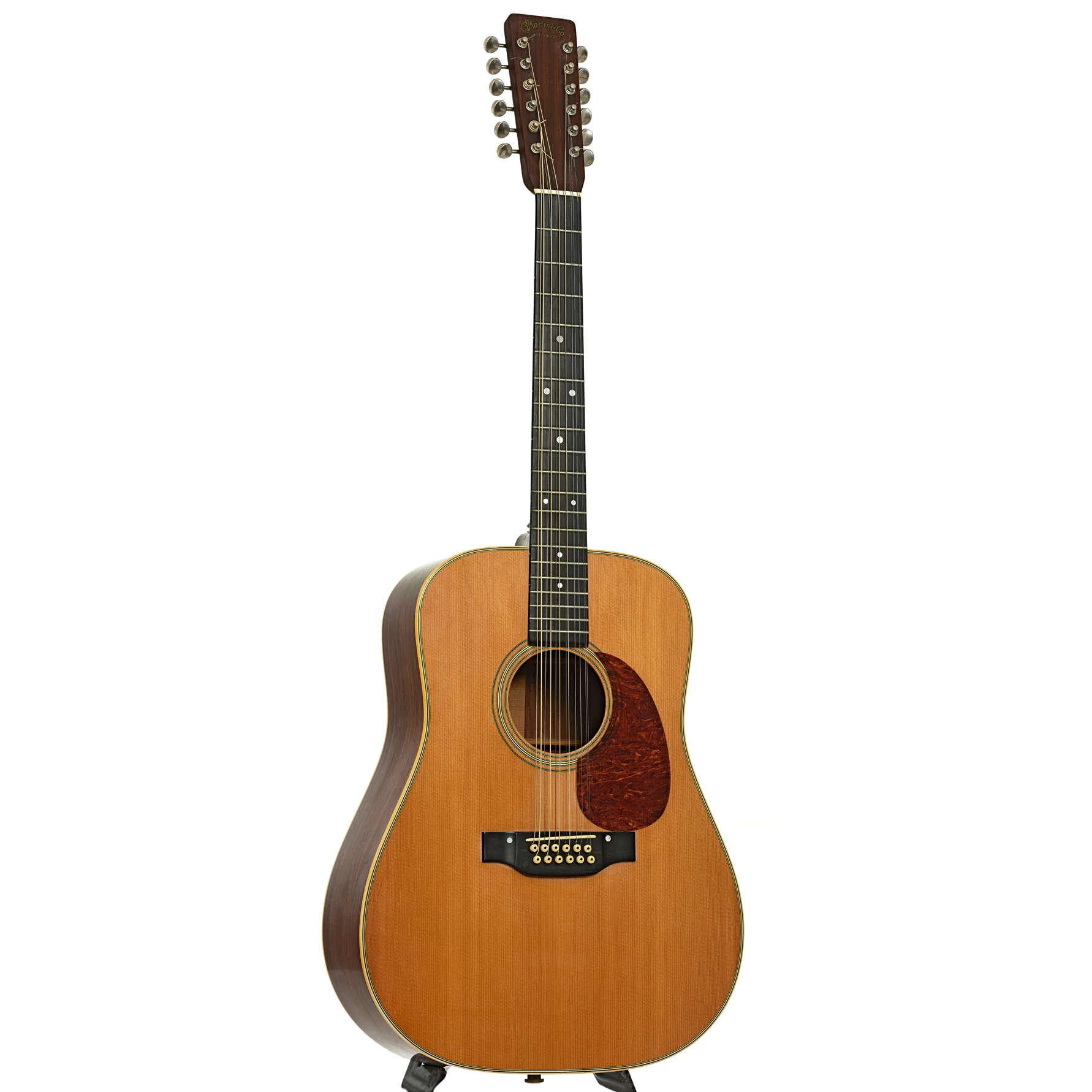 Martin D-12-28 12-String Acoustic Guitar (1973) - Image 3