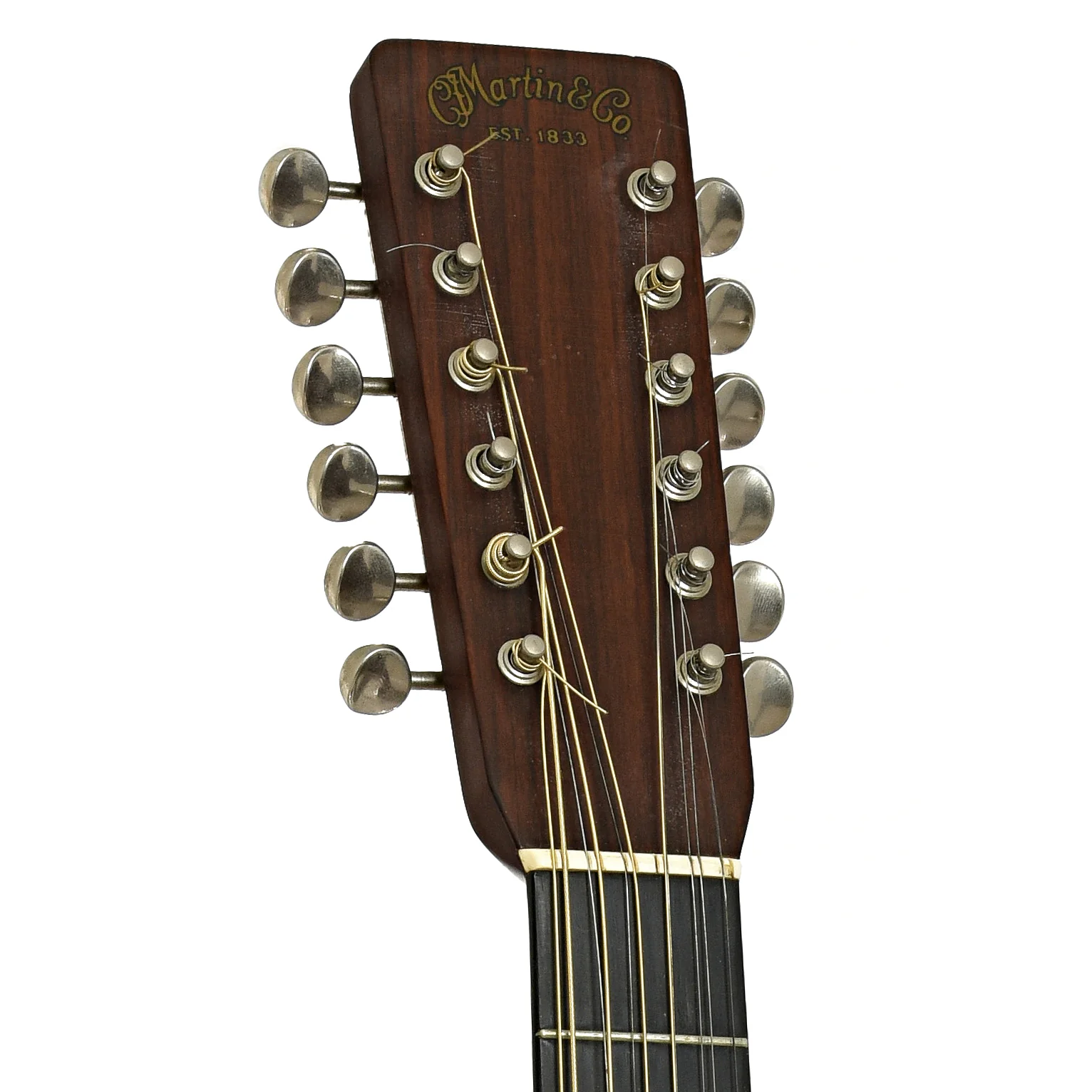 Martin D-12-28 12-String Acoustic Guitar (1973) - Image 8