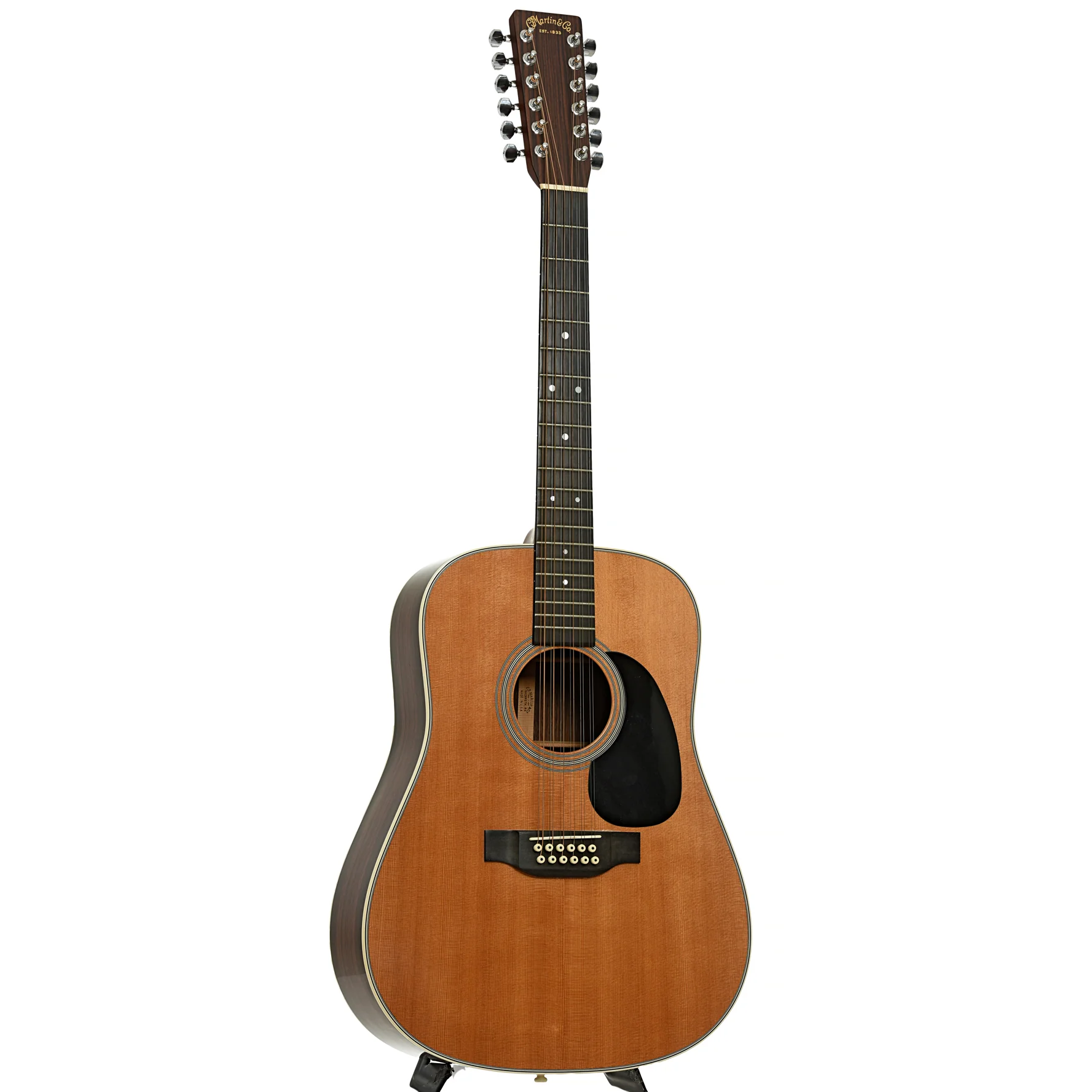 Martin D-12-28 12-String Acoustic Guitar (2009) - Image 3