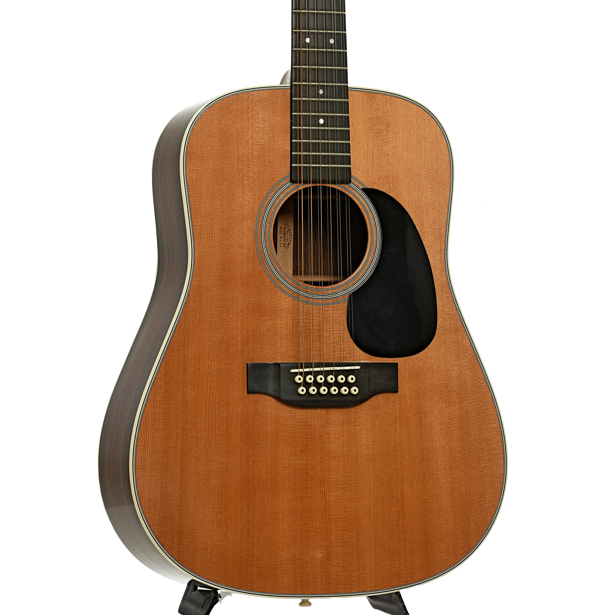 Martin D-12-28 12-String Acoustic Guitar (2009) - Image 4