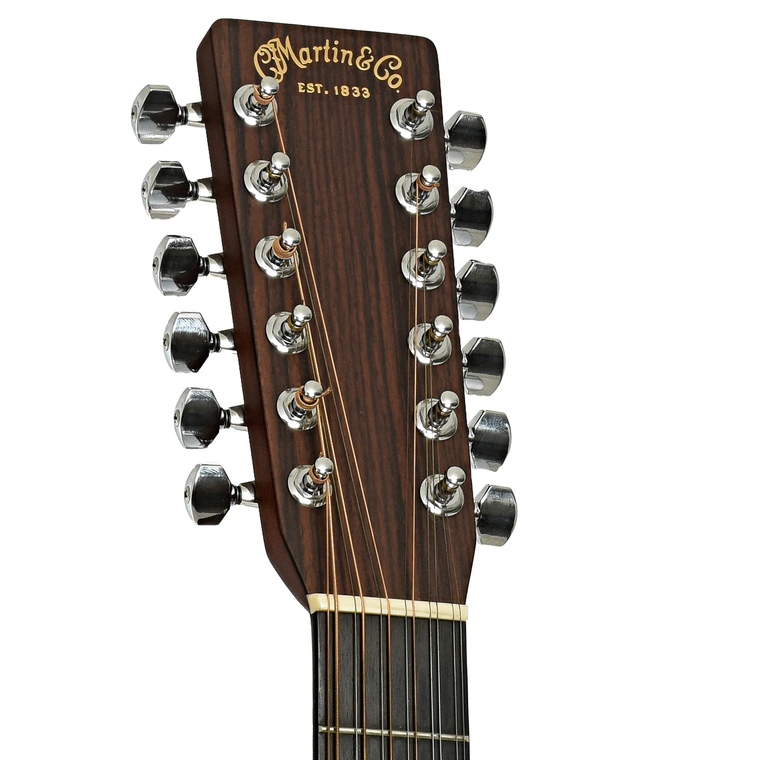 Martin D-12-28 12-String Acoustic Guitar (2009) - Image 8