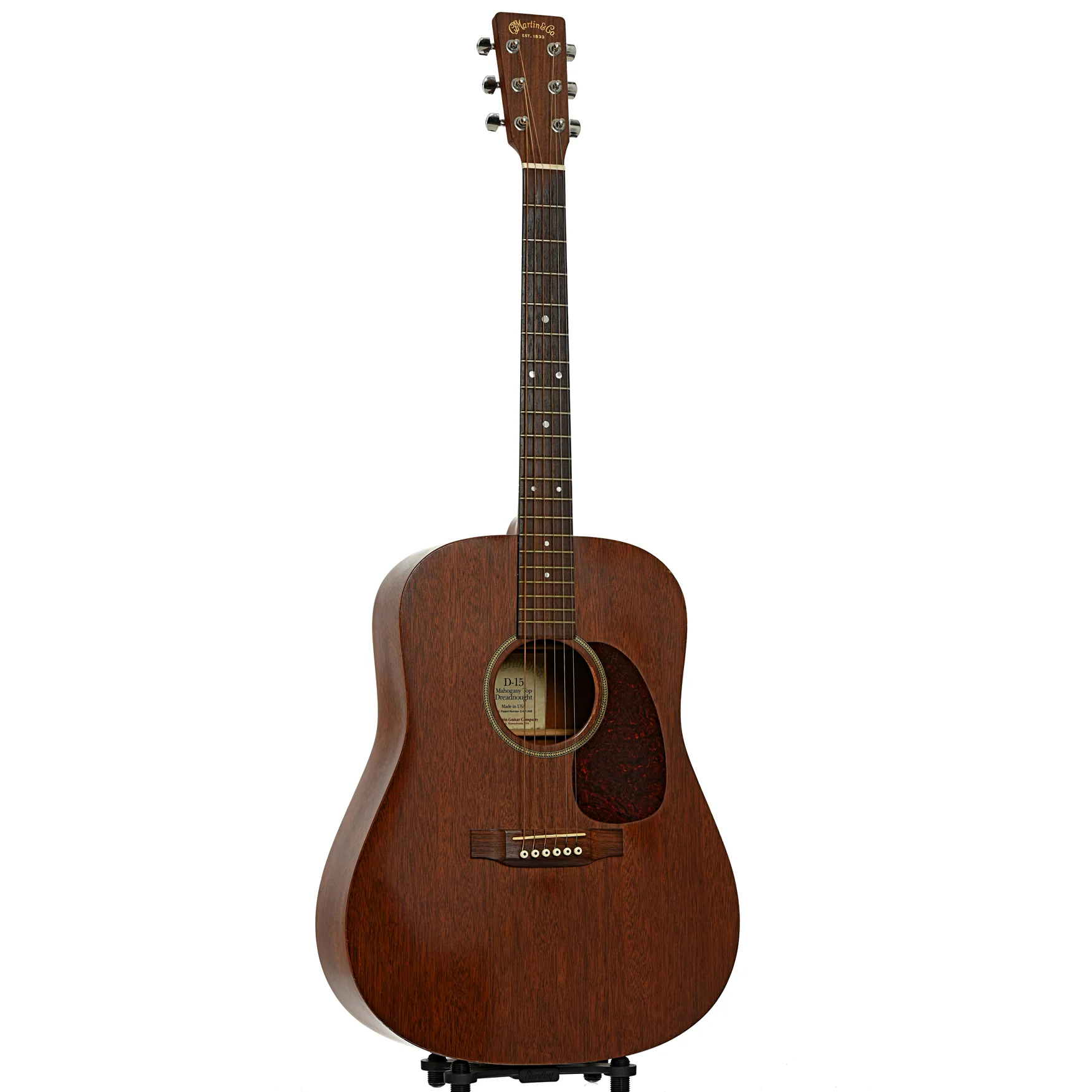 Martin D-15 Acoustic Guitar (2004) - Image 3