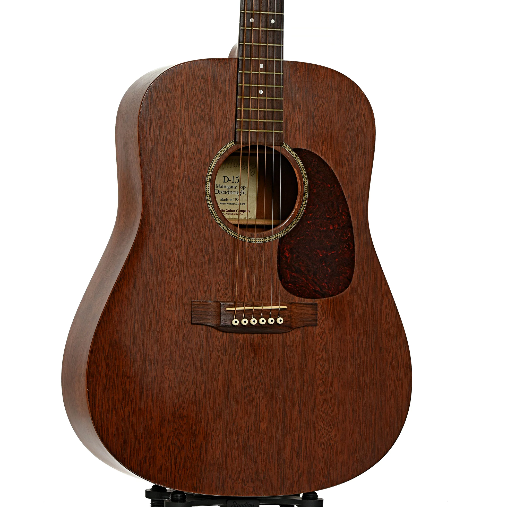 Martin D-15 Acoustic Guitar (2004) - Image 4