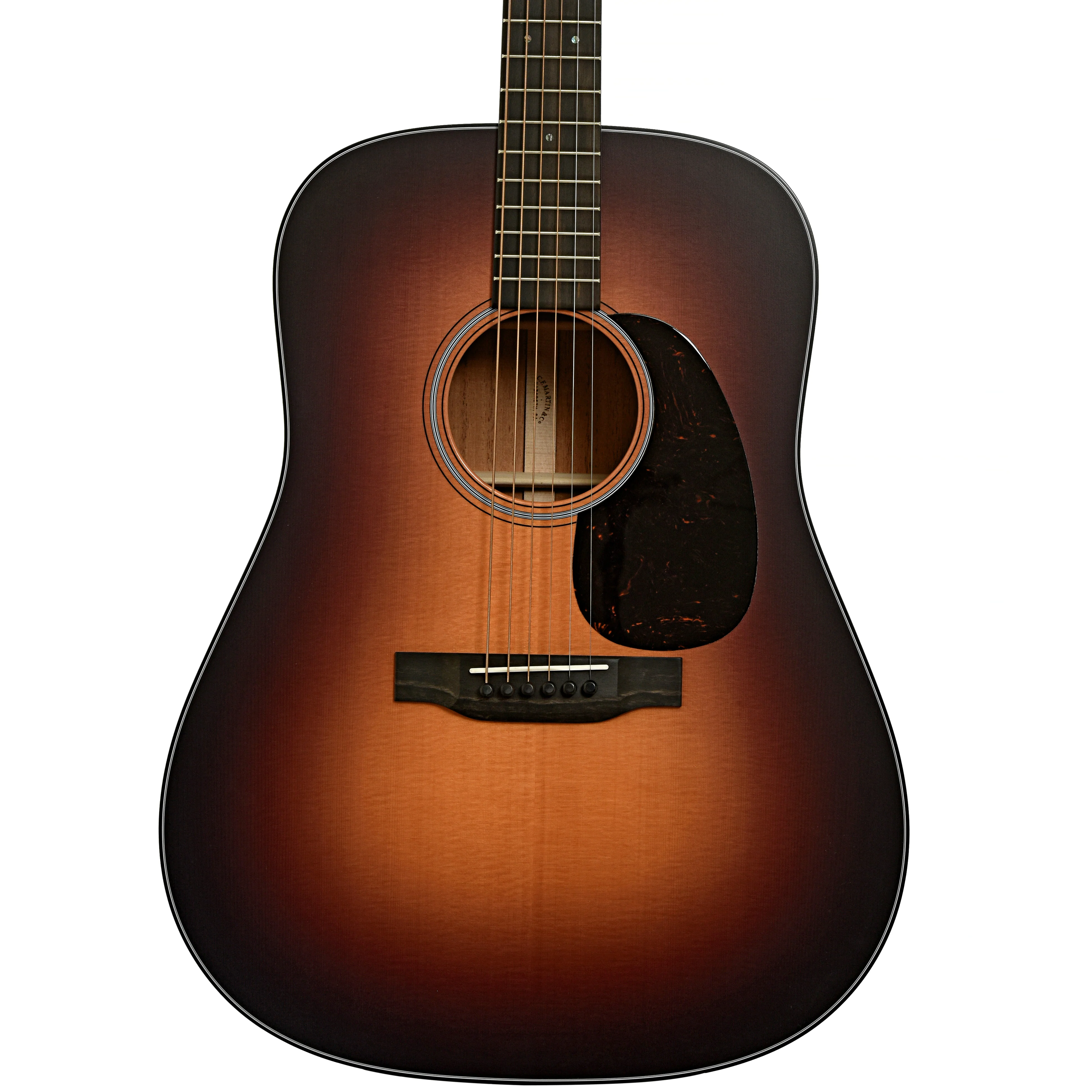 Martin D-18 Satin Sunburst Acoustic Guitar & Case - Image 2