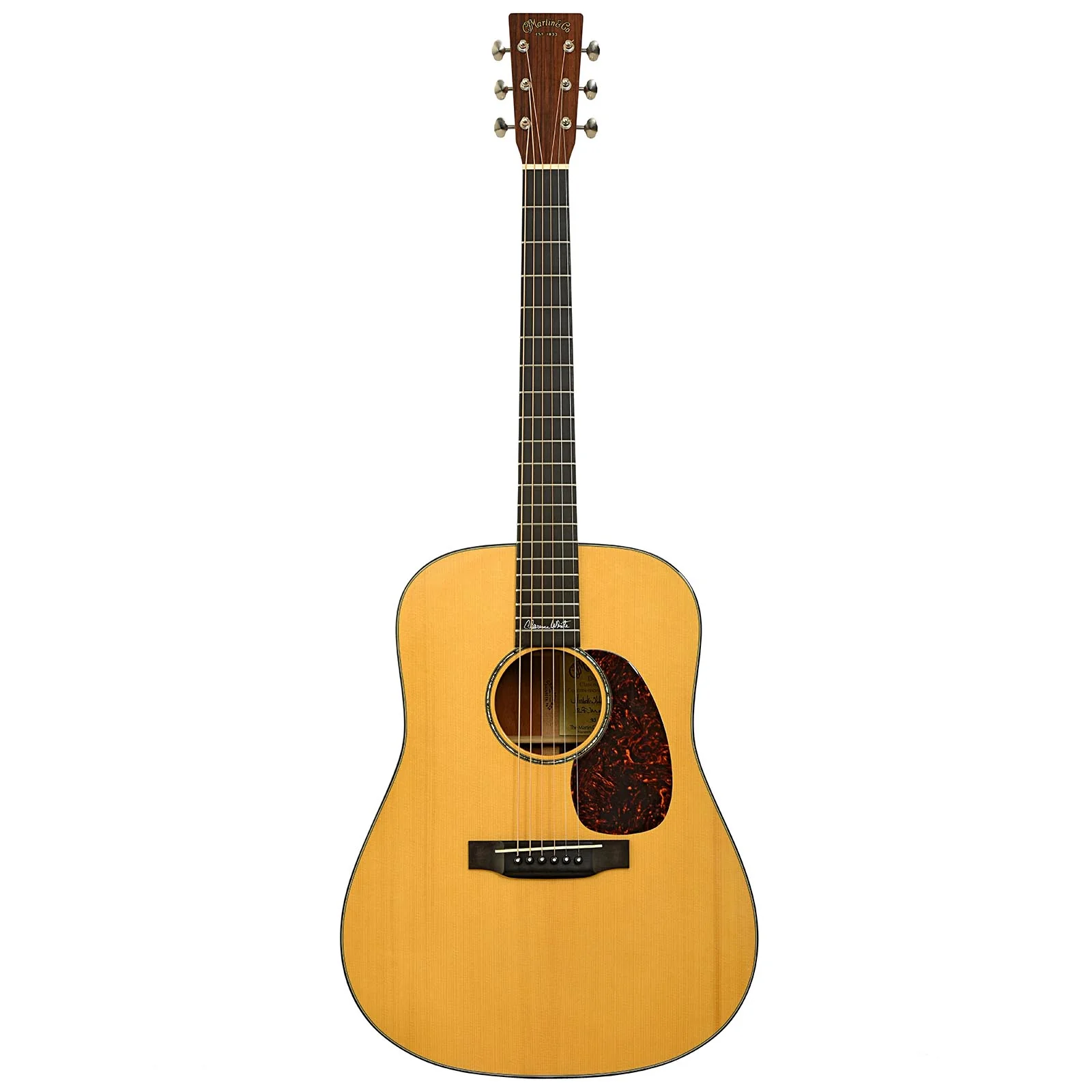 Martin D-18CW Acoustic Guitar (2000) - Image 14