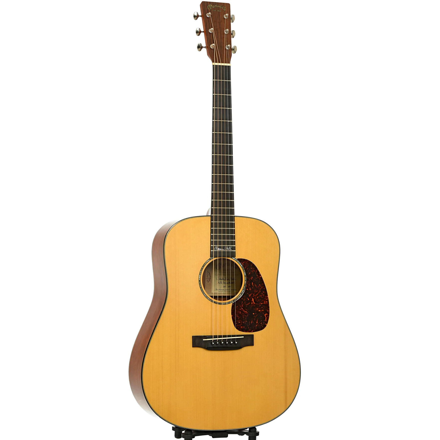 Martin D-18CW Acoustic Guitar (2000) - Image 3