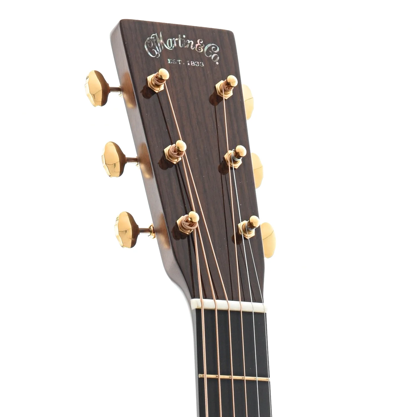 Martin D-18E Modern Deluxe Guitar & Case, with Fishman Aura Pickup - Image 9