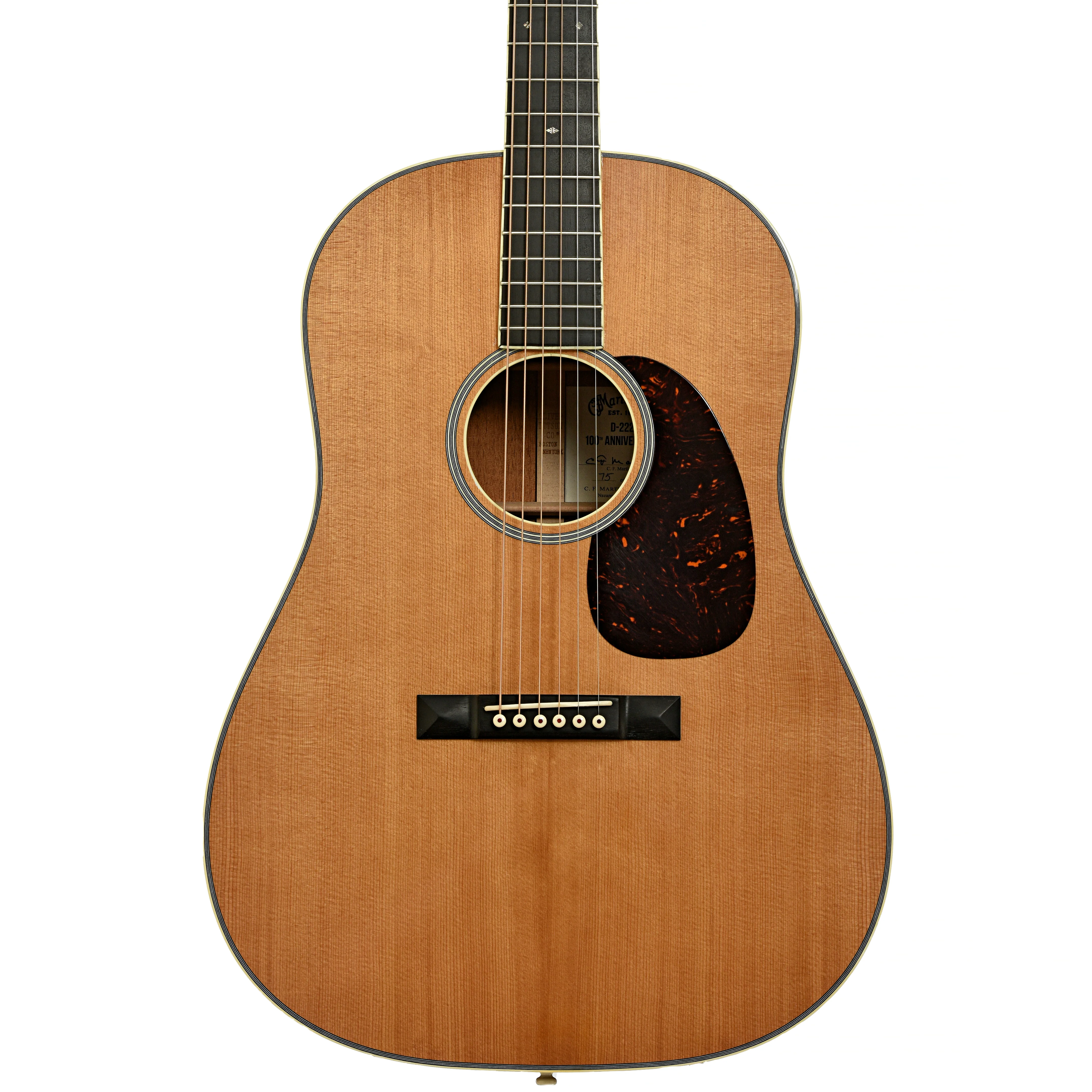 Martin D-222 100th Anniversary Acoustic Guitar (2016) - Image 2