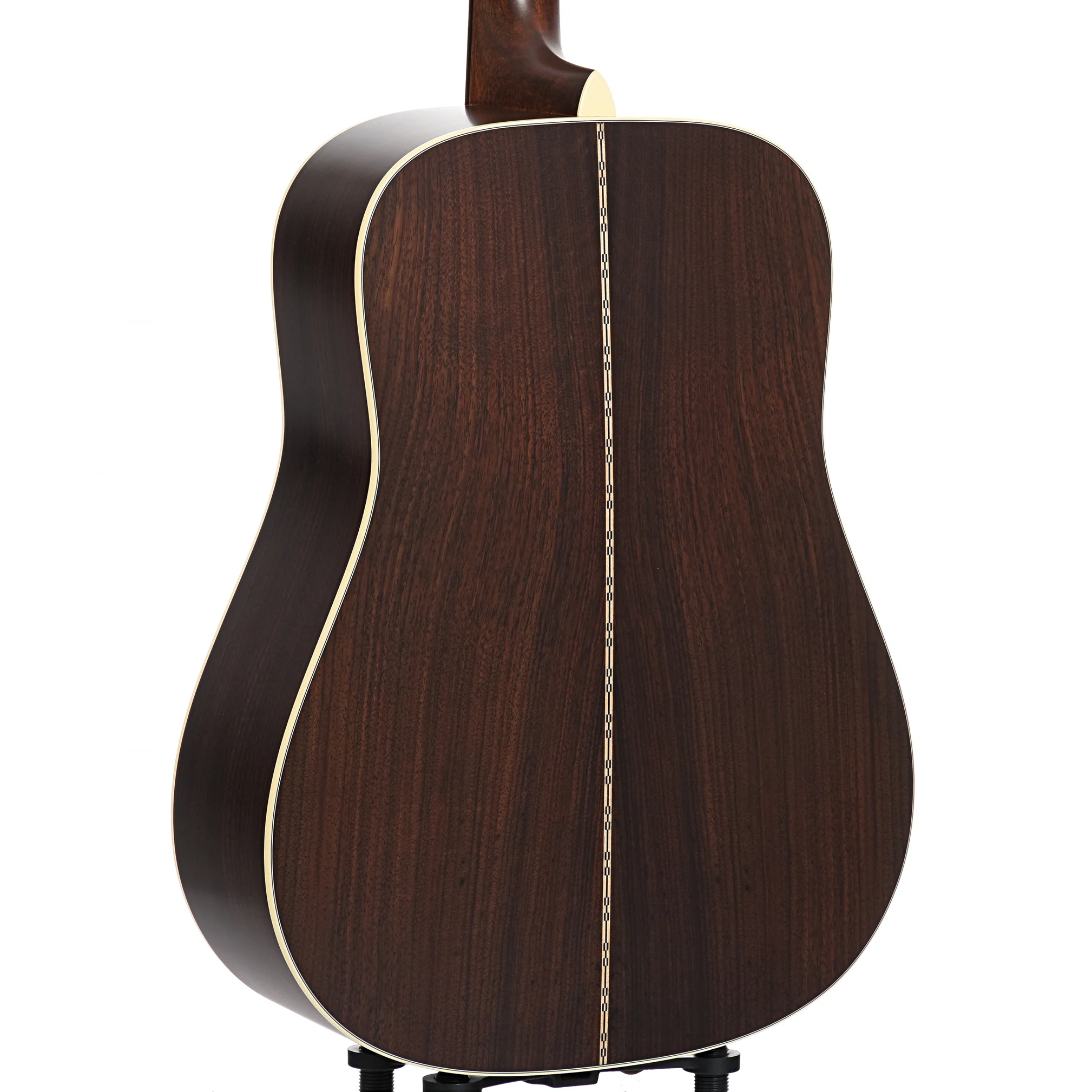 Martin D-28 Satin Acoustic Guitar & Case, Amberburst - Image 11