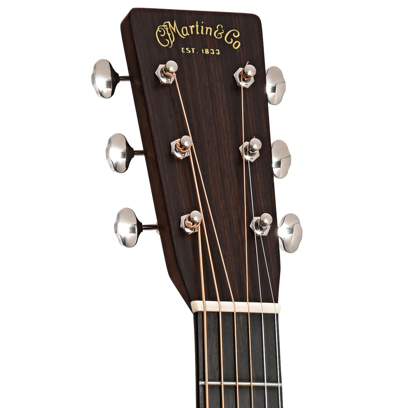 Martin D-28 Satin Acoustic Guitar & Case, Amberburst - Image 8