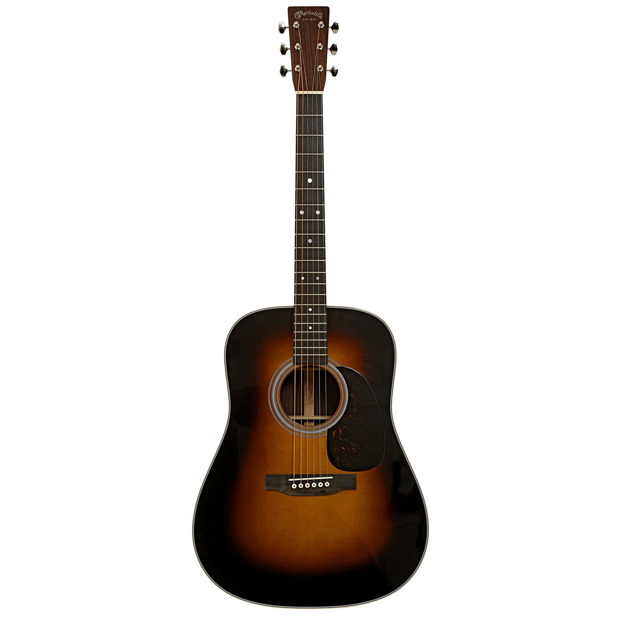 Martin D-28 Sunburst Guitar & Case - Image 14