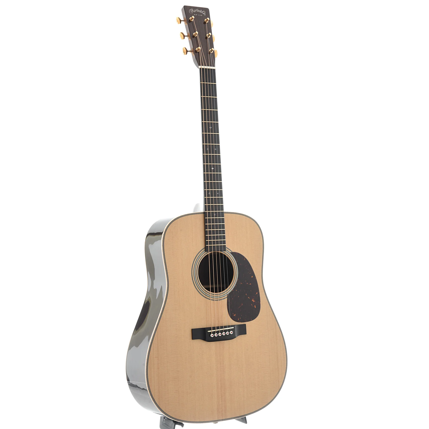Martin D-28E Modern Deluxe Guitar & Case, with Fishman Aura Pickup System - Image 12