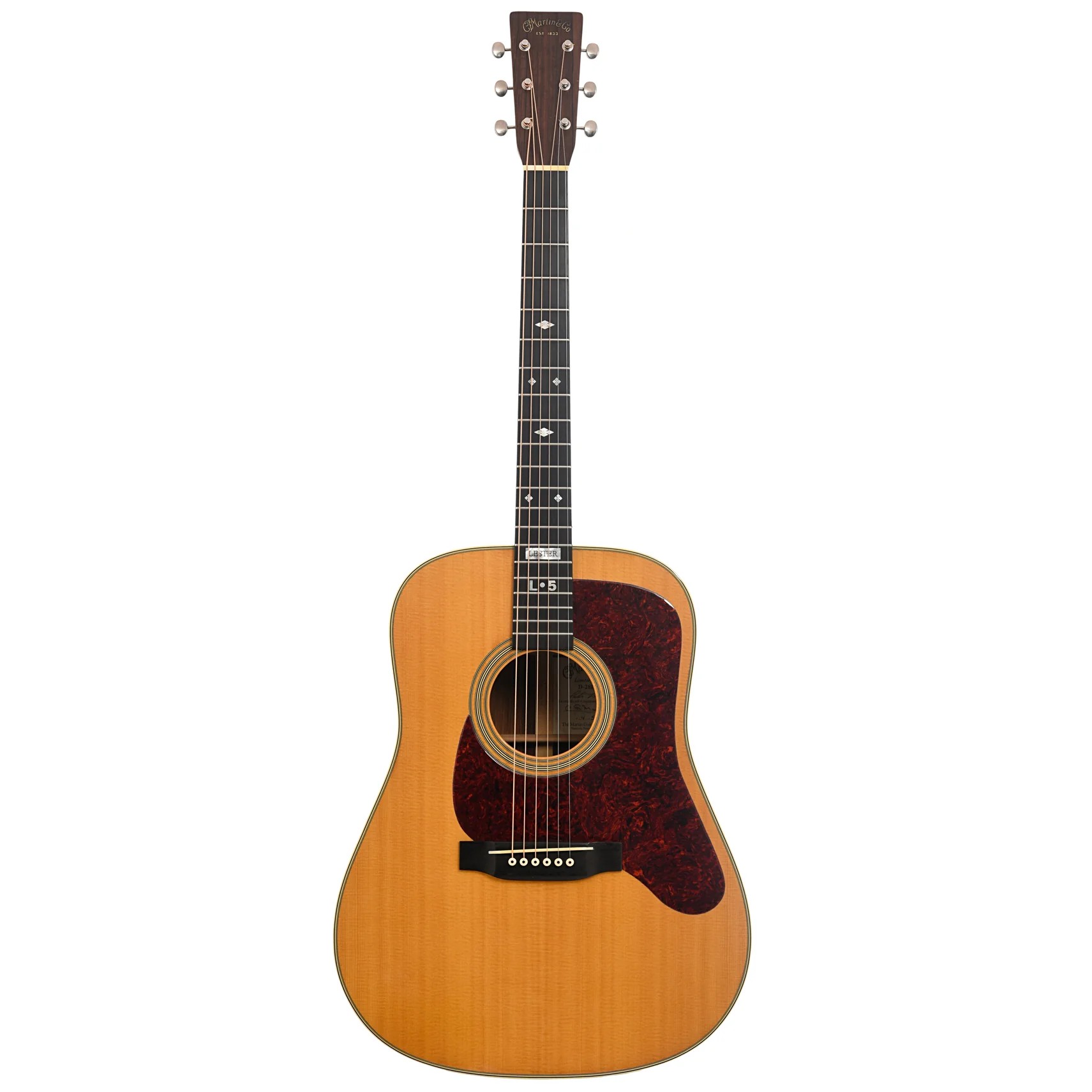 Martin D-28LF Lester Flatt Commemorative Edition Acoustic Guitar (1998) - Image 15