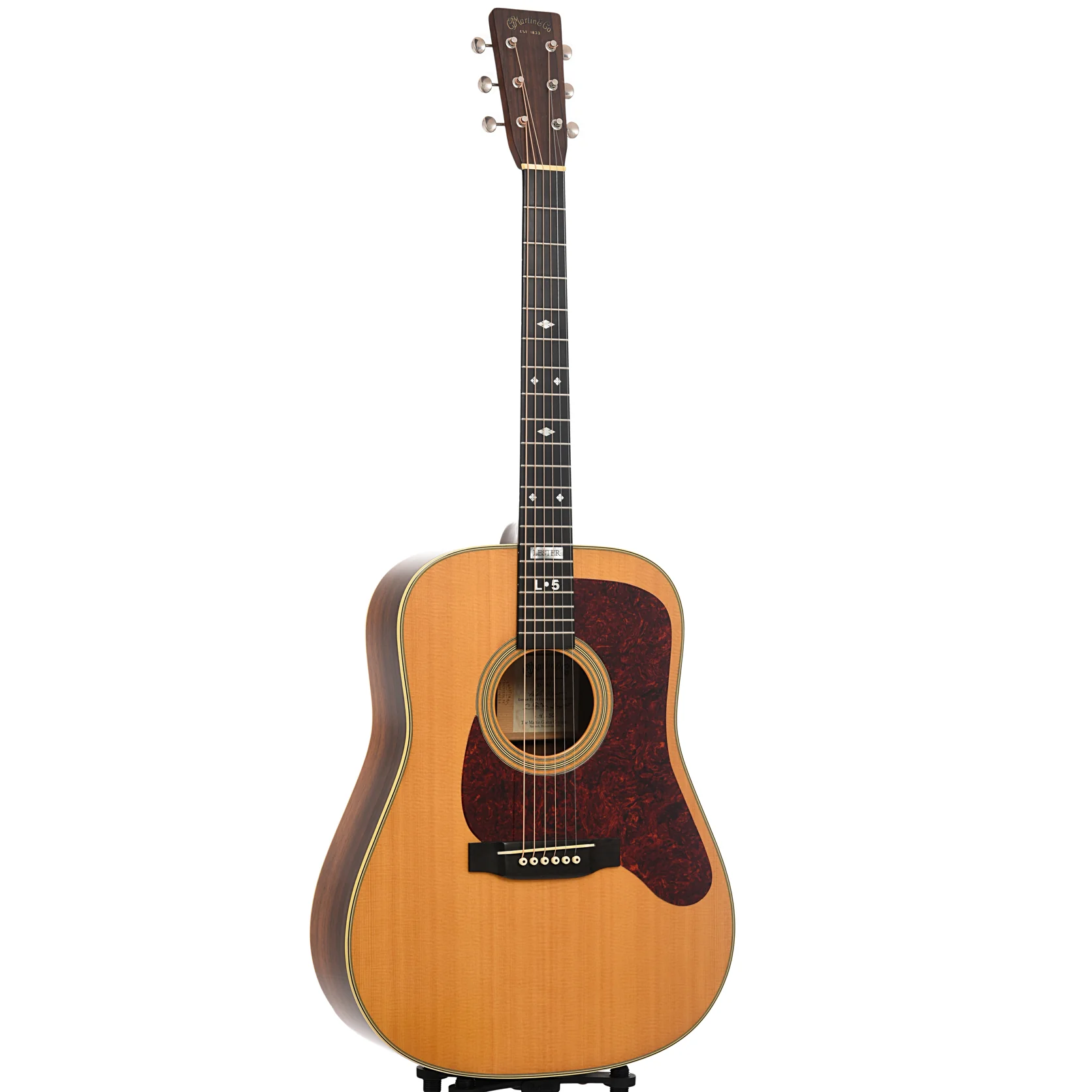 Martin D-28LF Lester Flatt Commemorative Edition Acoustic Guitar (1998) - Image 4
