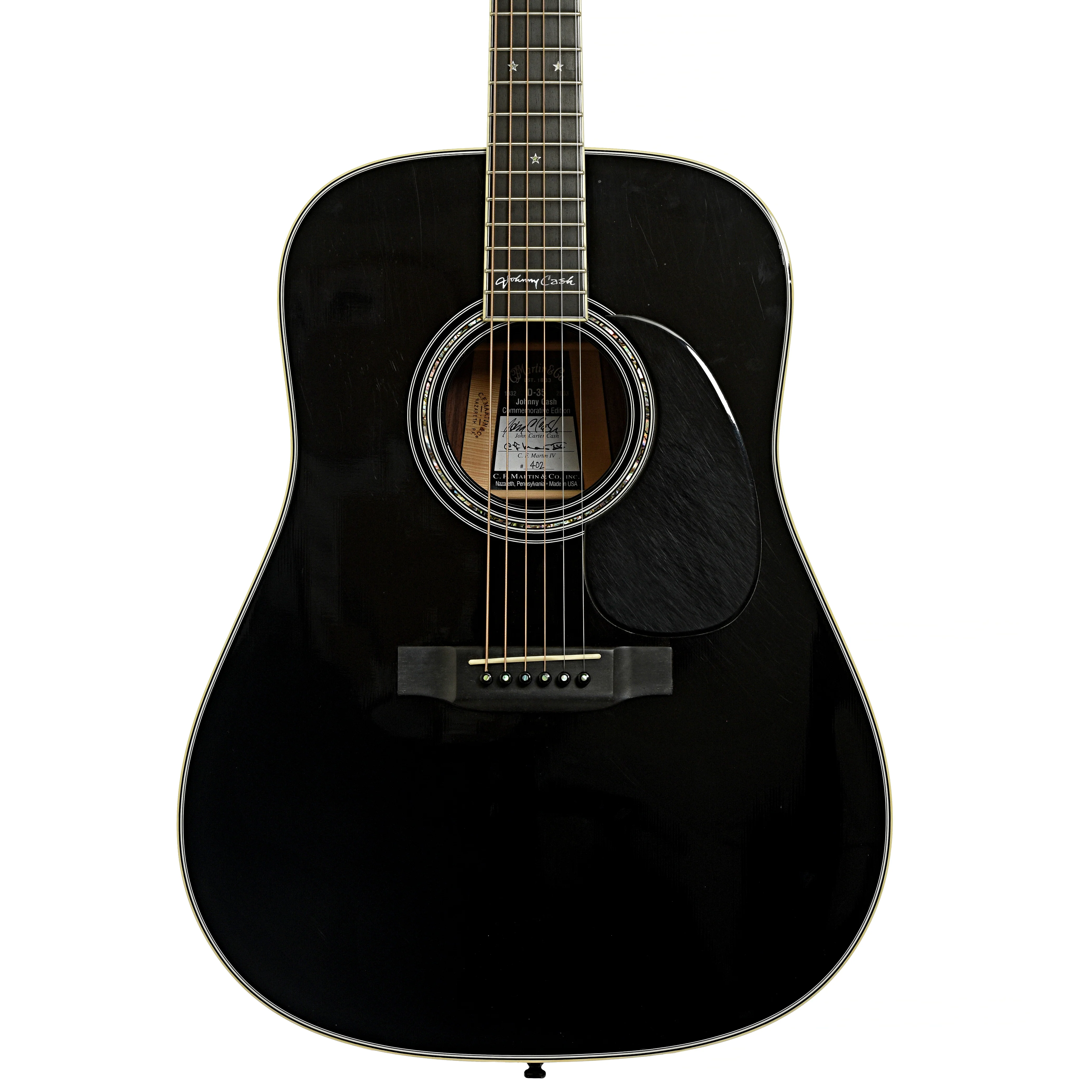 Martin D-35JC Johnny Cash Acoustic Guitar (2007) - Image 2